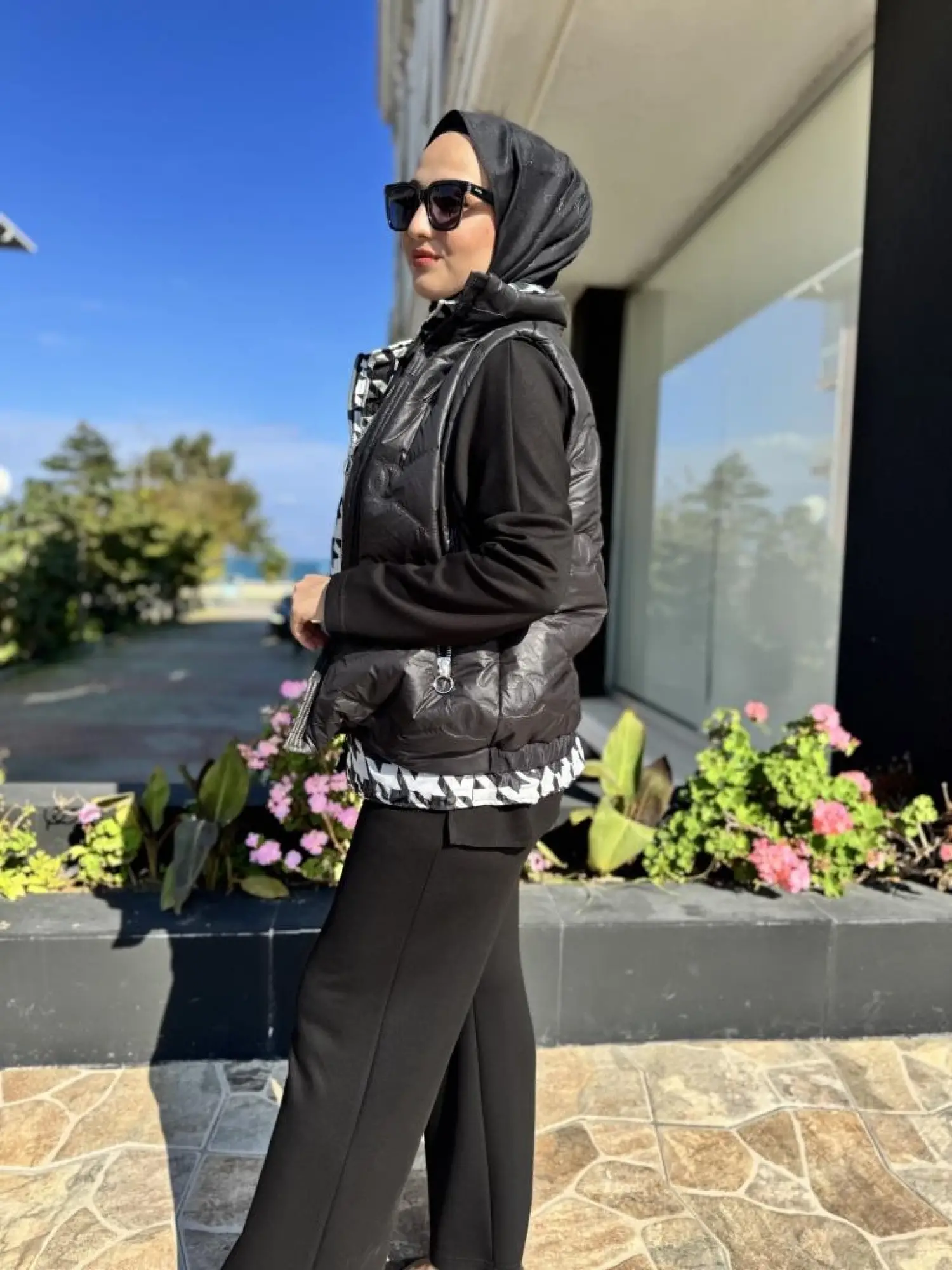 Ghisa Kazayağı Detaylı Fermuarlı Yelek 3987