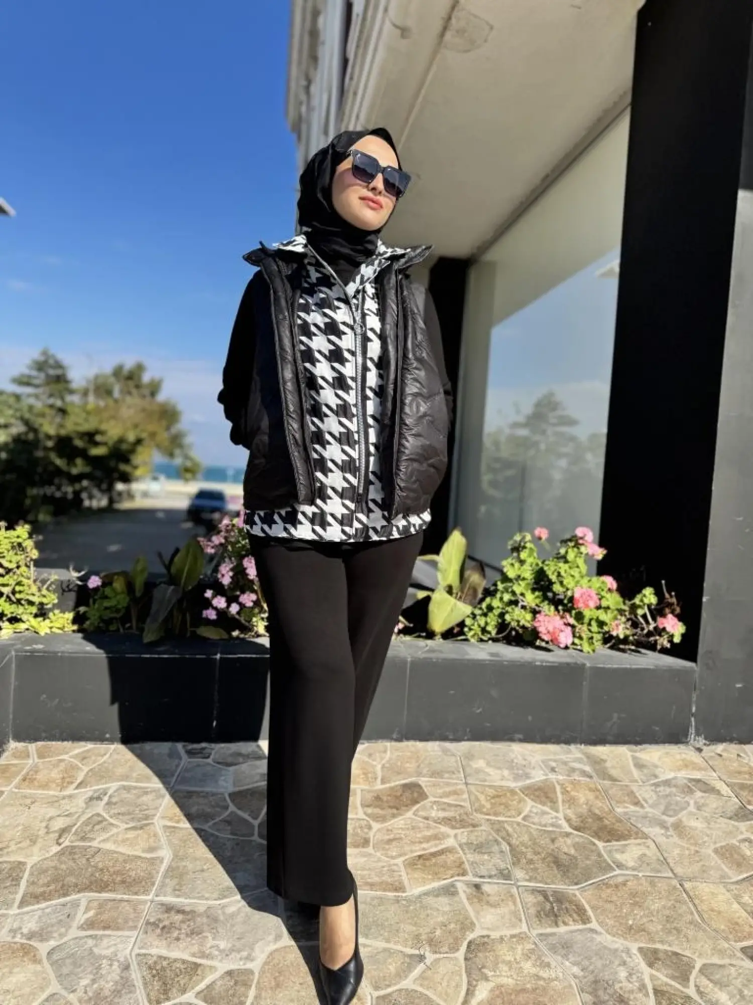 Ghisa Kazayağı Detaylı Fermuarlı Yelek 3987