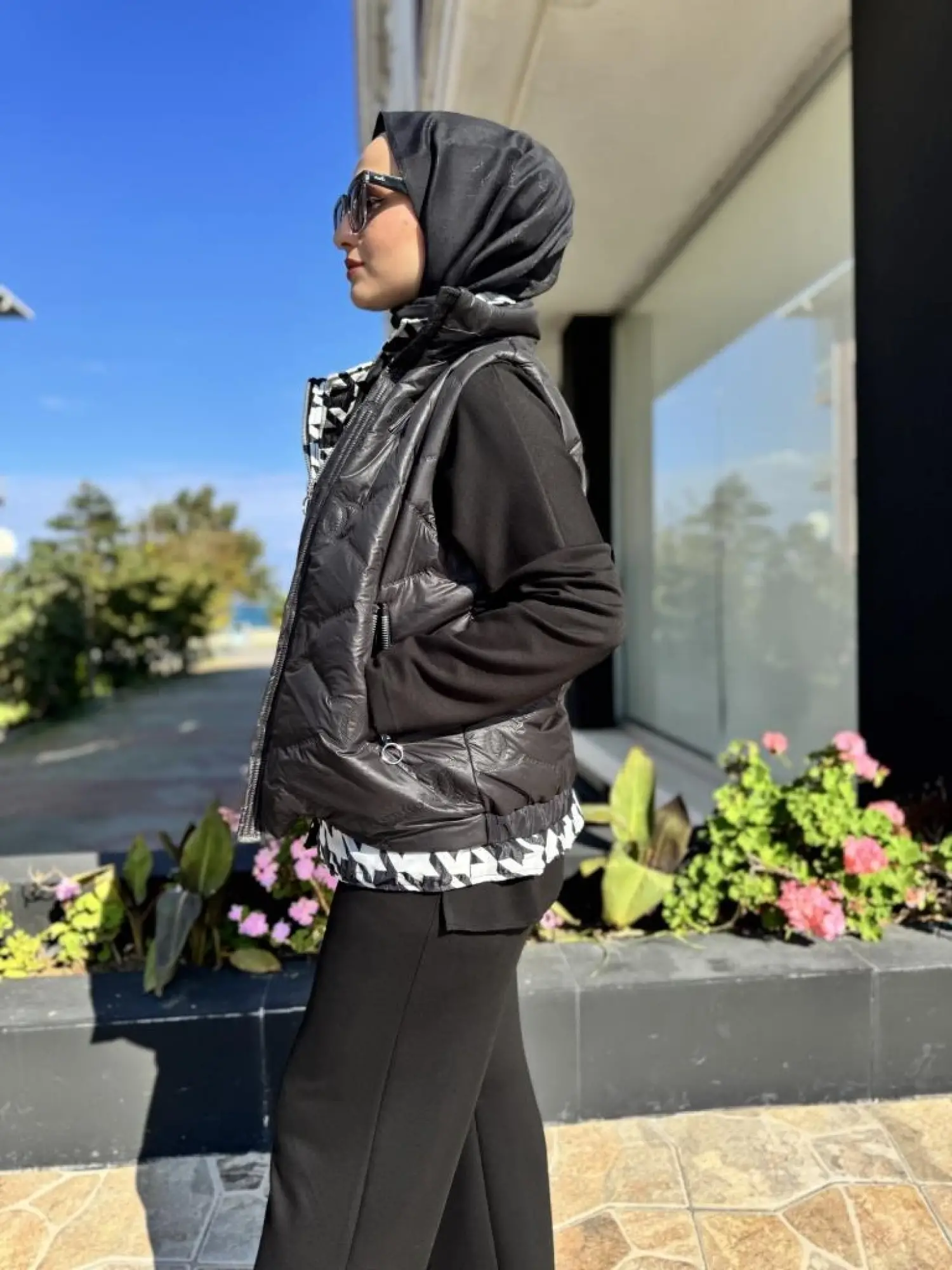 Ghisa Kazayağı Detaylı Fermuarlı Yelek 3987