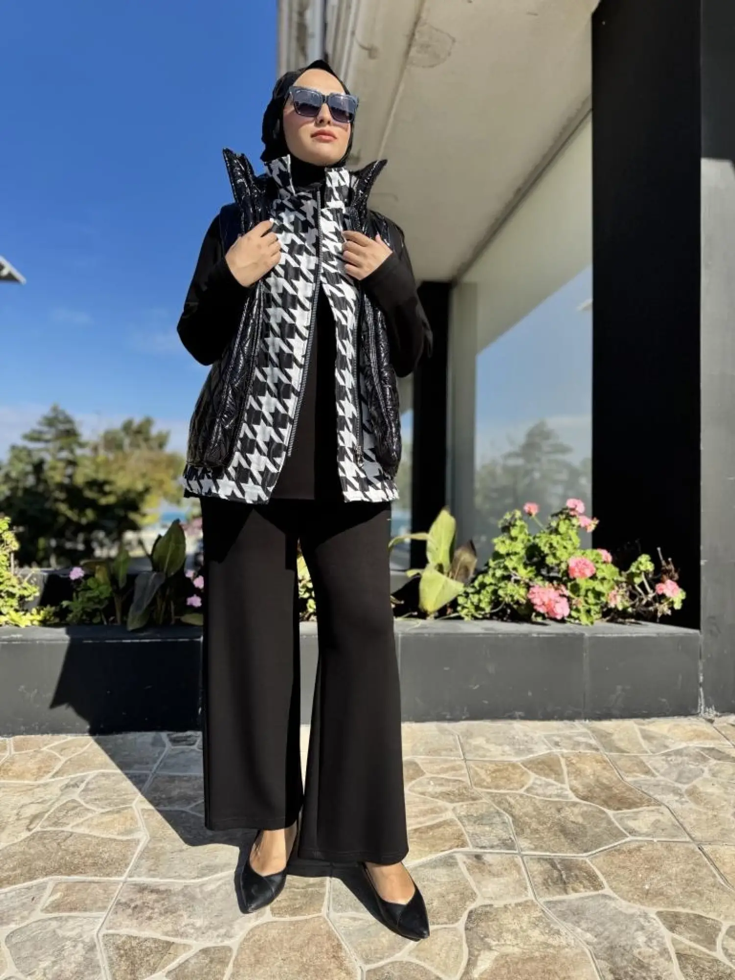 Ghisa Kazayağı Detaylı Fermuarlı Yelek 3987