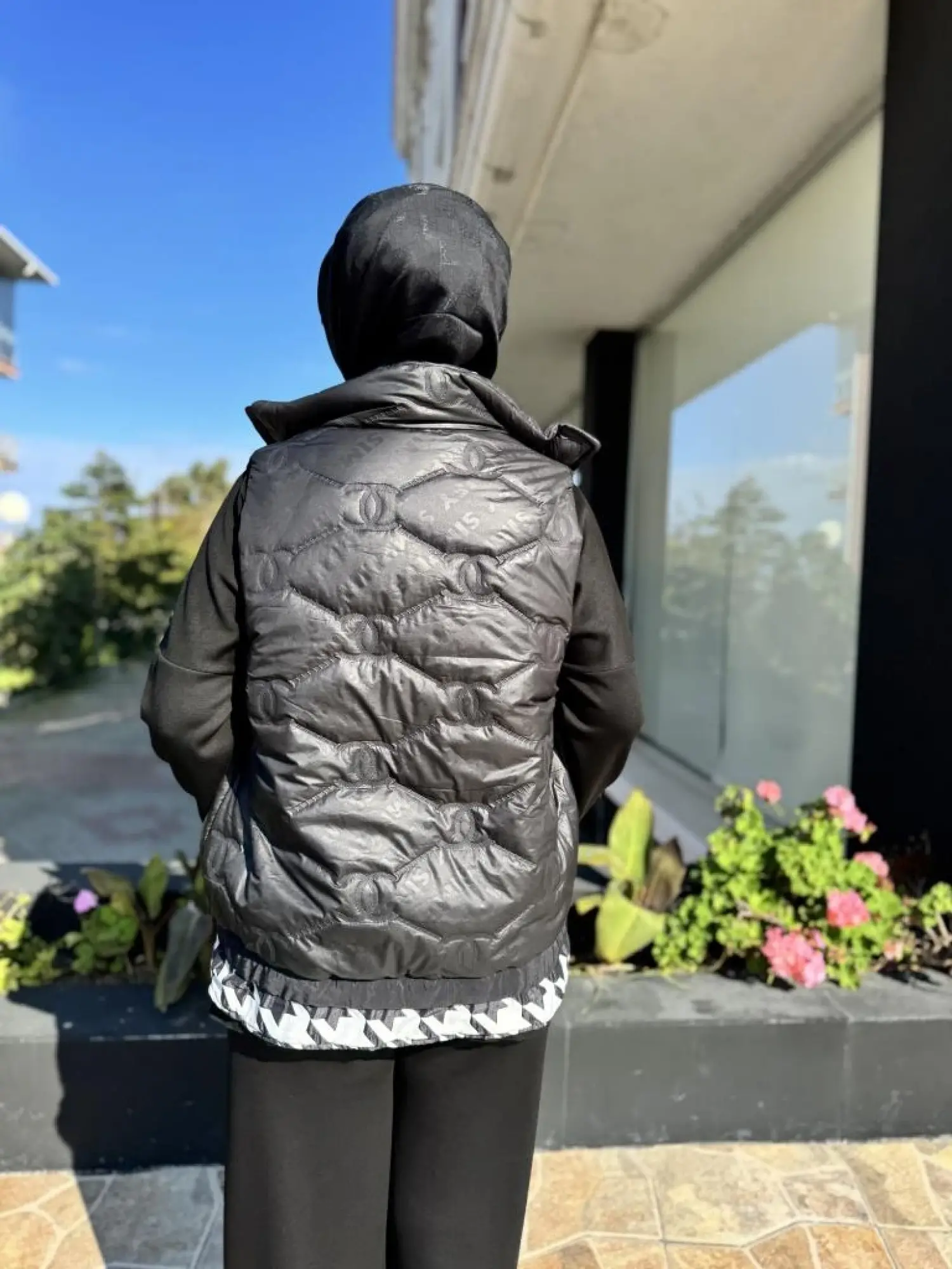 Ghisa Kazayağı Detaylı Fermuarlı Yelek 3987