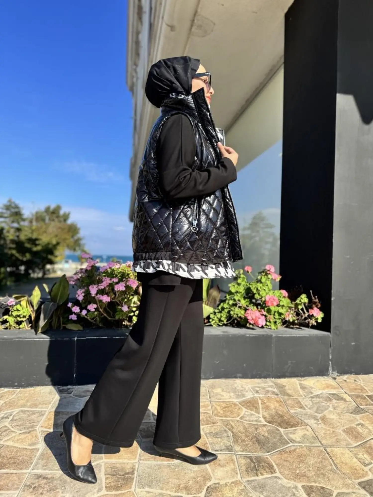 Ghisa Kazayağı Detaylı Fermuarlı Yelek 3987