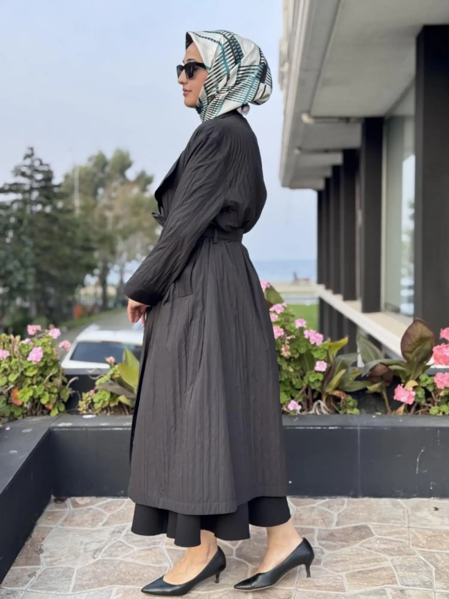 Ghisa Kolları Fermuar Detaylı Tafta Kap G2684