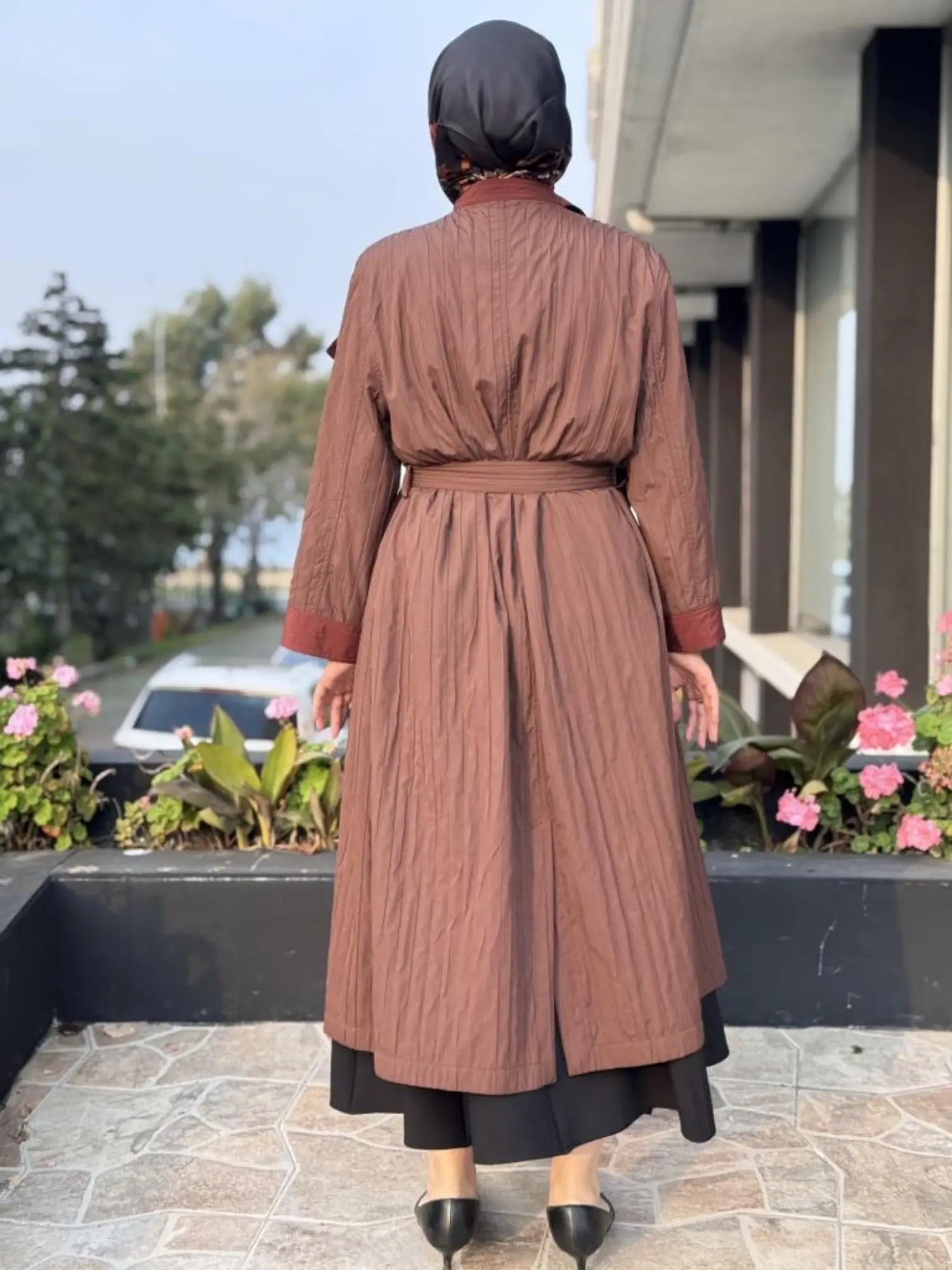 Ghisa Kolları Fermuar Detaylı Tafta Kap G2684