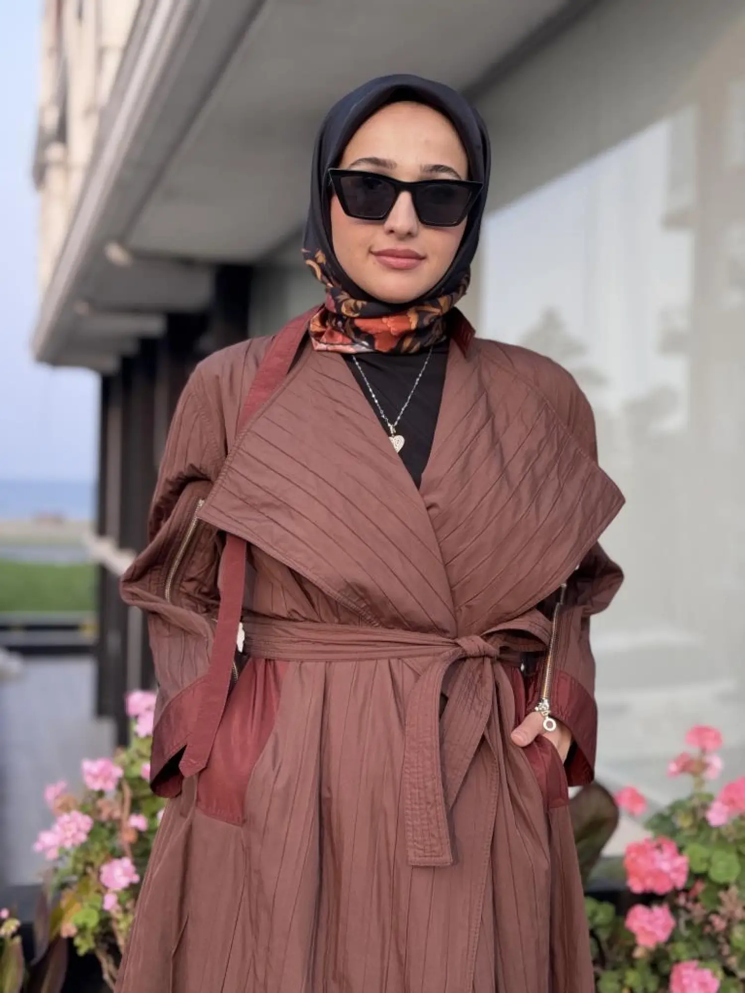 Ghisa Kolları Fermuar Detaylı Tafta Kap G2684