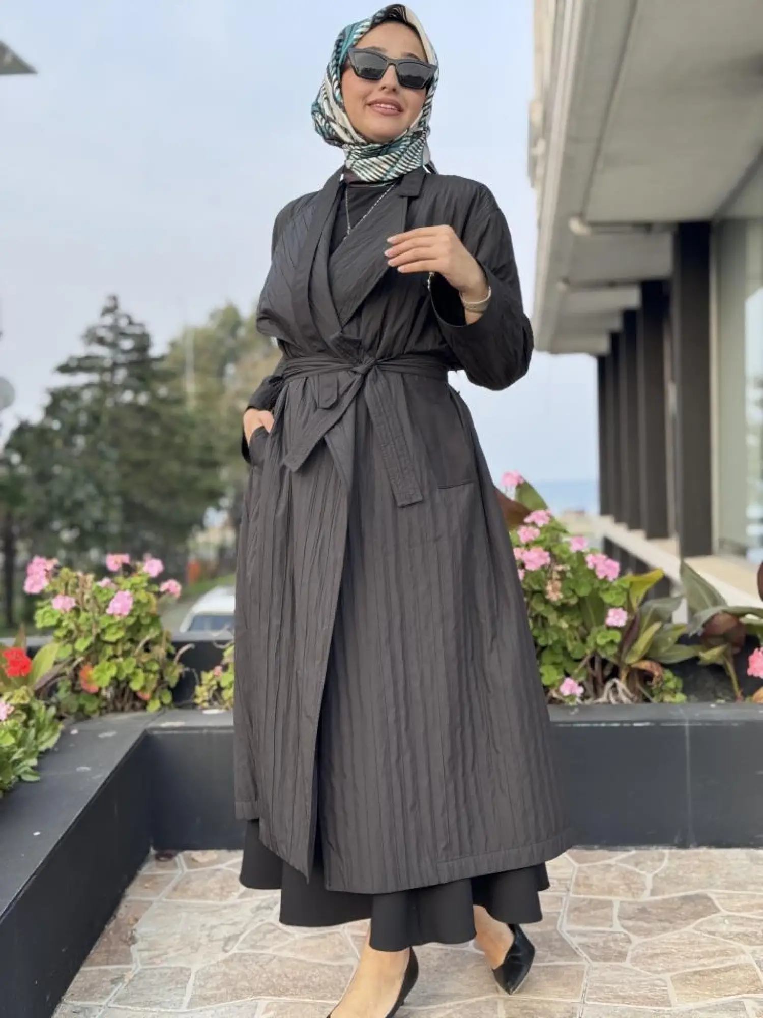 Ghisa Kolları Fermuar Detaylı Tafta Kap G2684