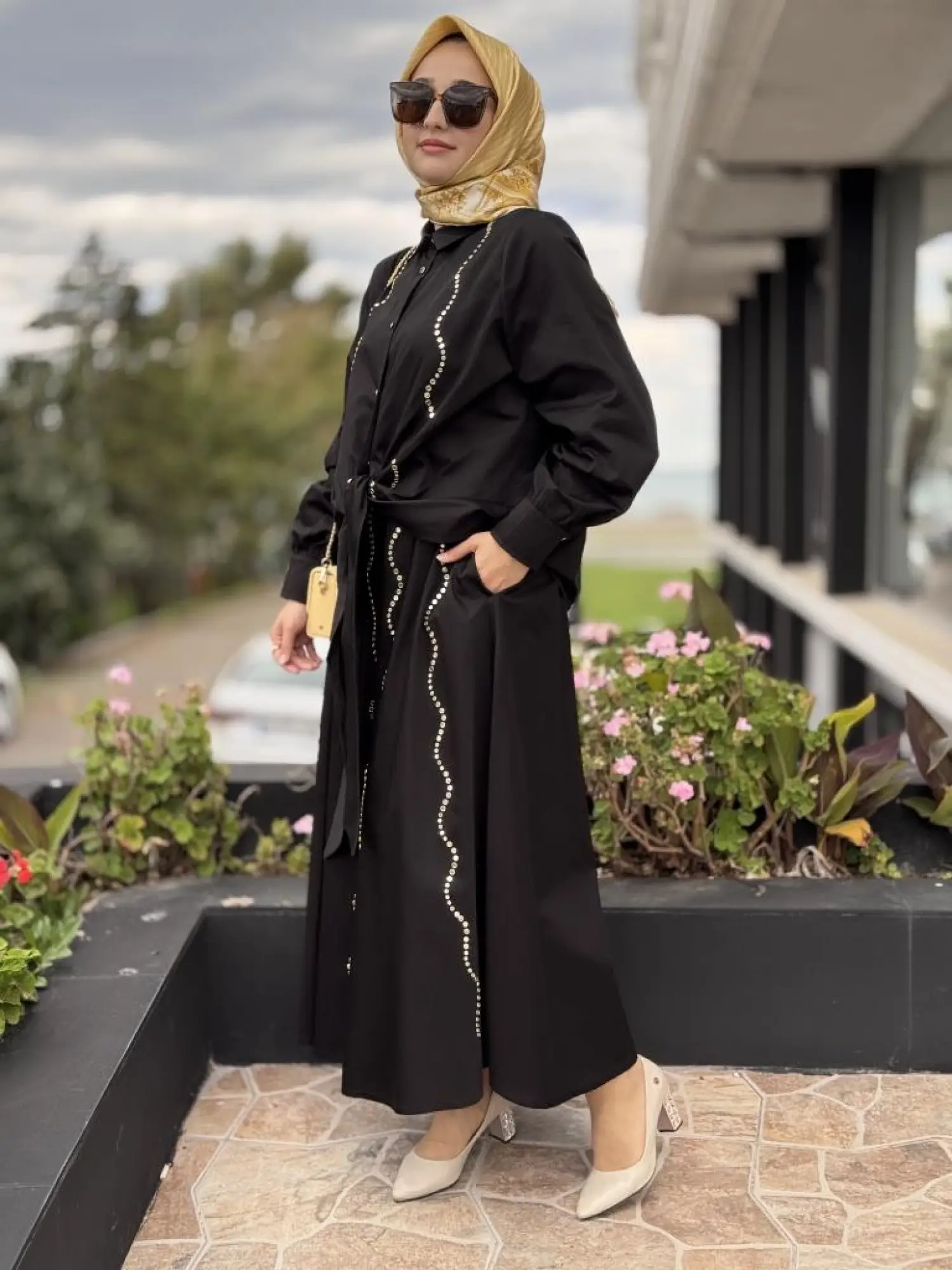 Ghisa Poplin Bluz Etek Takım G4125