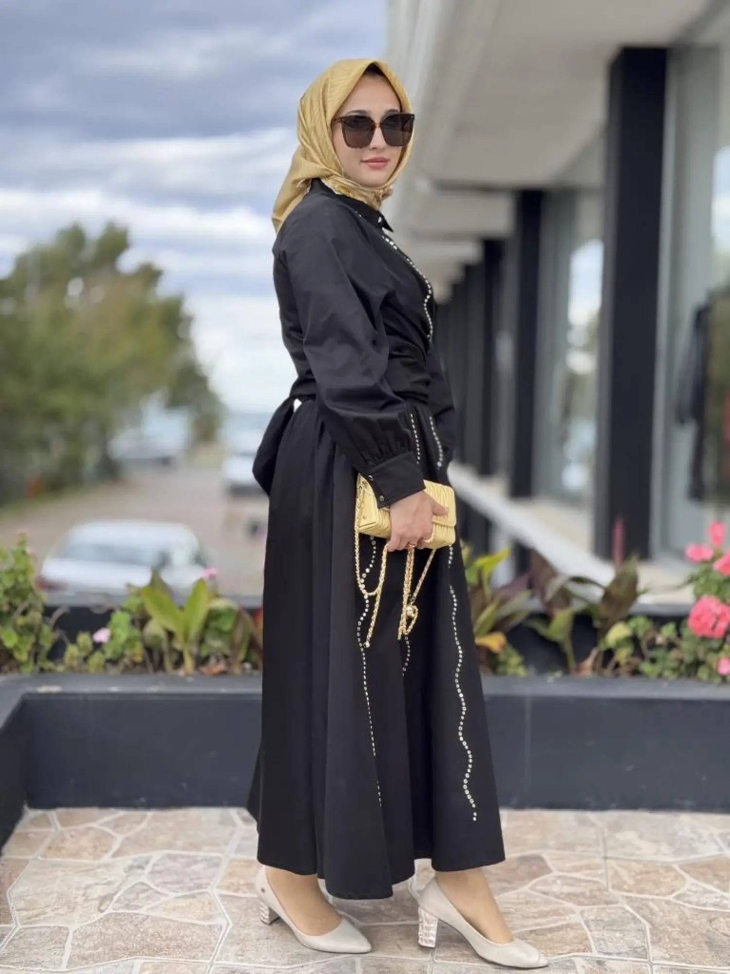 Ghisa Poplin Bluz Etek Takım G4125