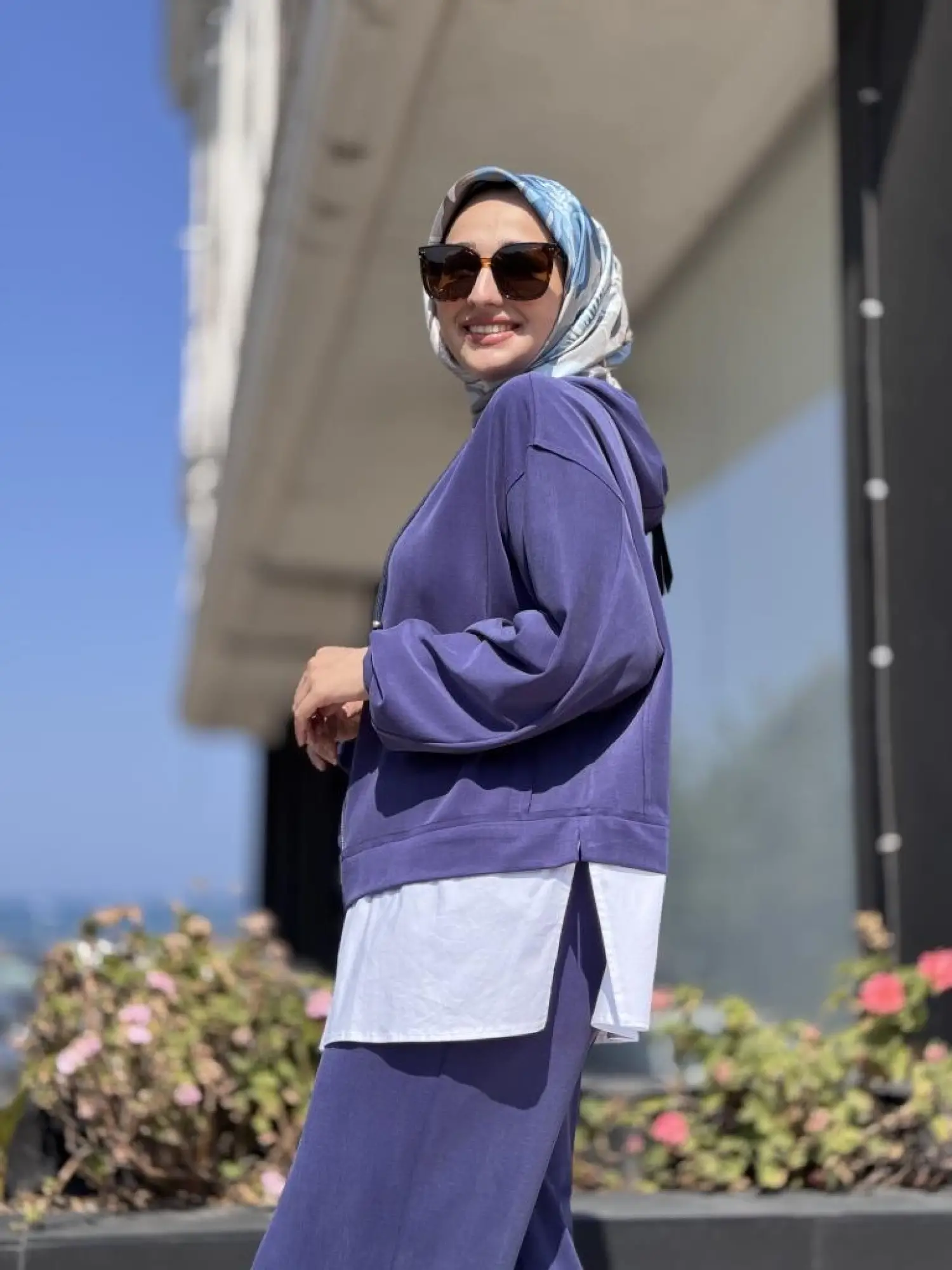 Ghisa Poplin Detaylı Fermuarlı Kap Pantolon Takım 4068