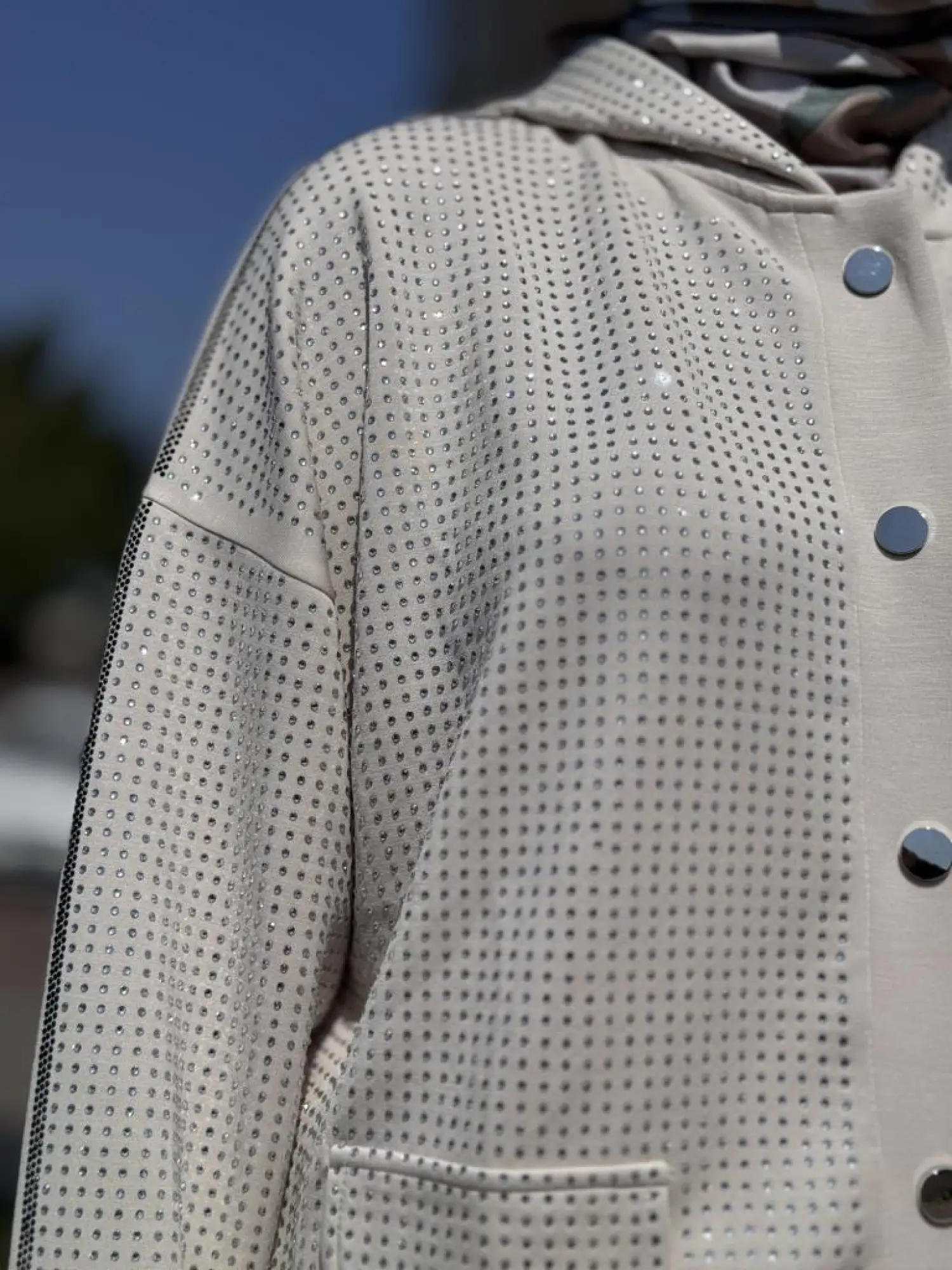 Ghisa Taş Detaylı Kap Pantolon Takım 2451