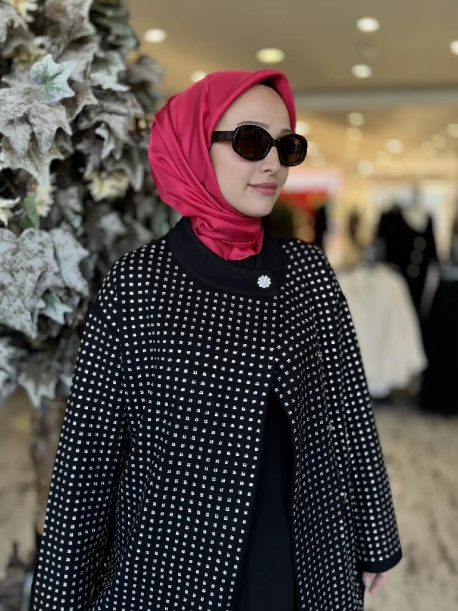 Ghisa Taşlı Triko Ceket / Pantolon Takım 3988