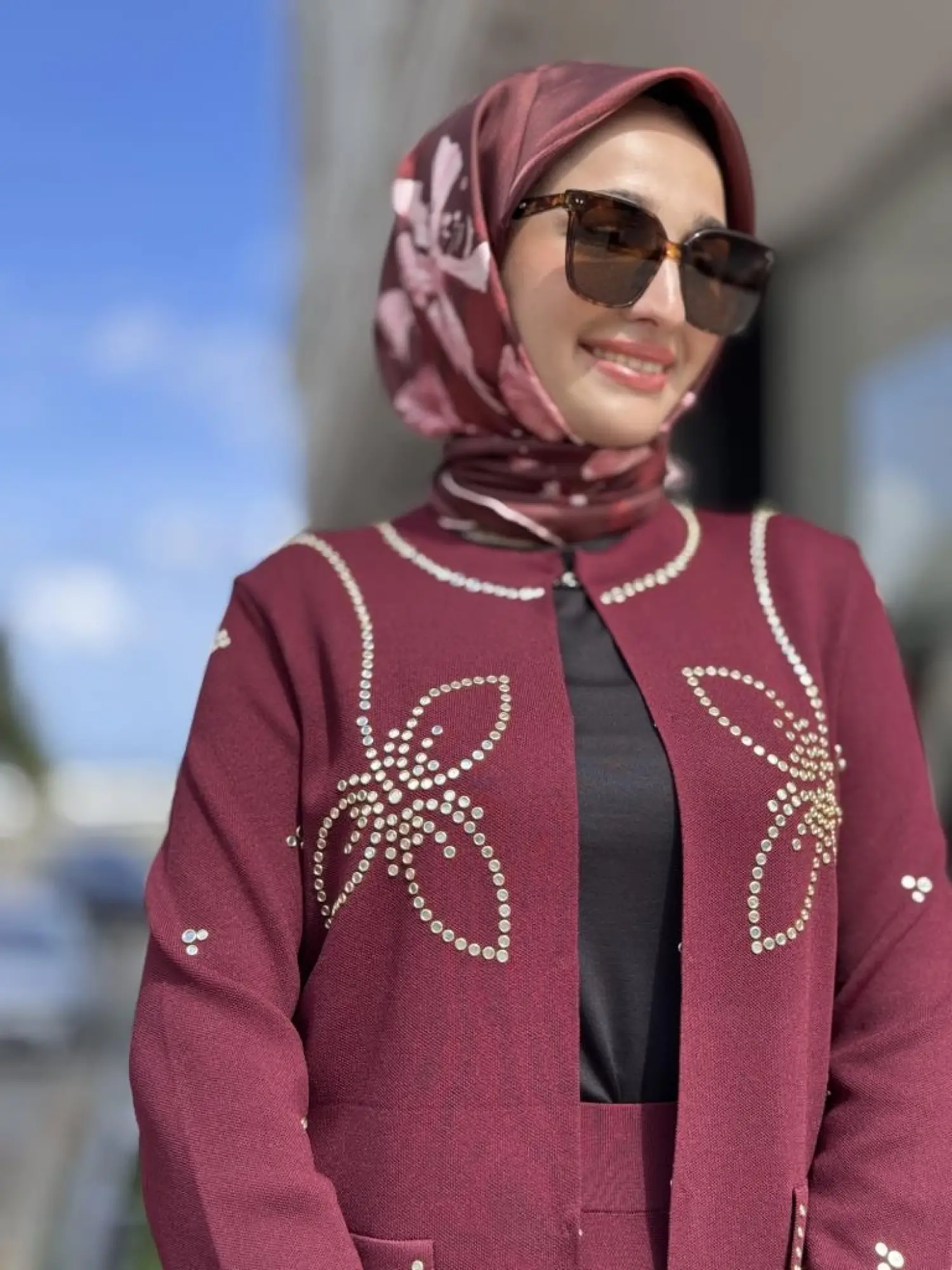 Ghisa Triko Ceket Etek Takım 3213