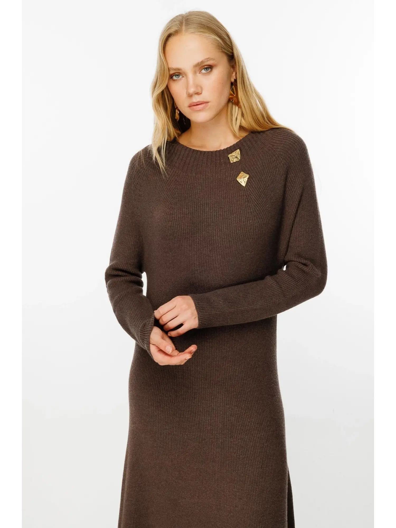 Ghisa Triko Elbise G4655