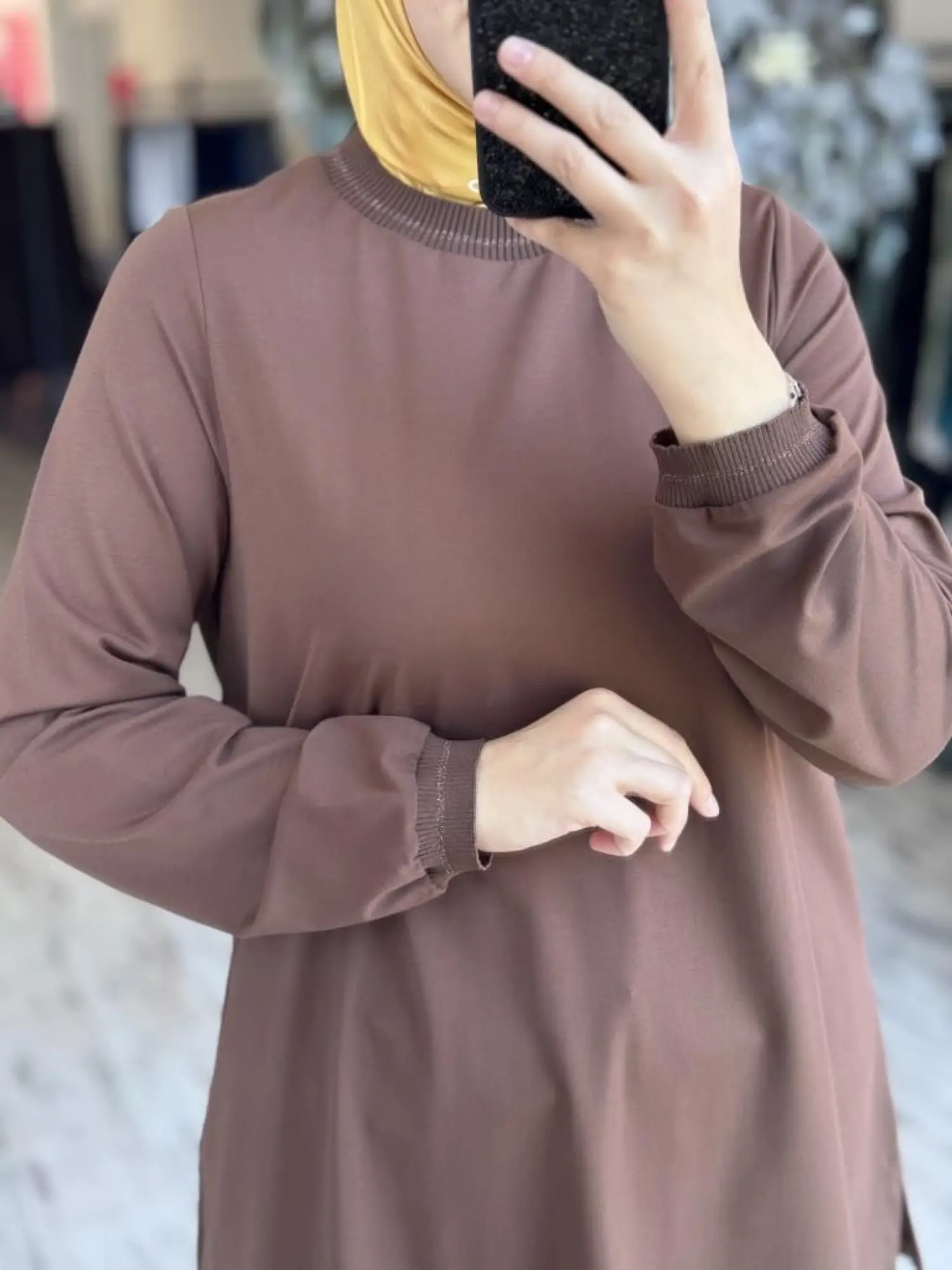 Ghisa Yaka Ve Kol Ribanalı Tunik G4829