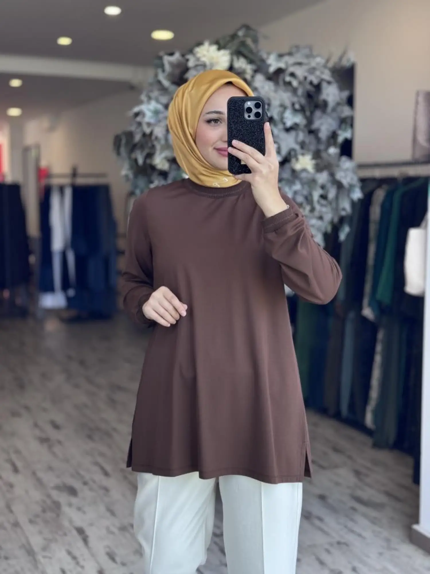 Ghisa Yaka Ve Kol Ribanalı Tunik G4829