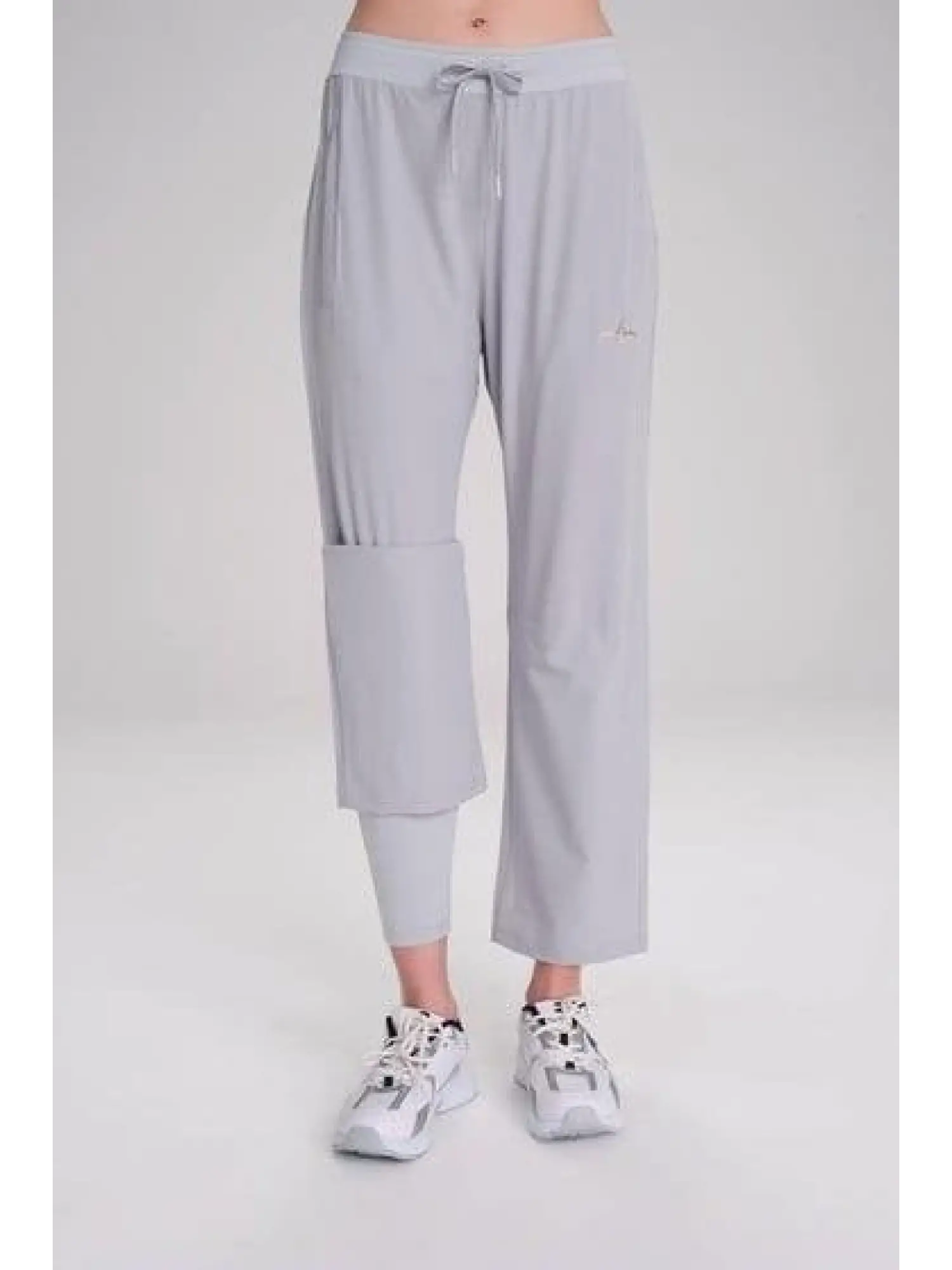 Haşema Active Çift Katmanlı Taytlı Spor Eşofman Altı Pantolon ACT3