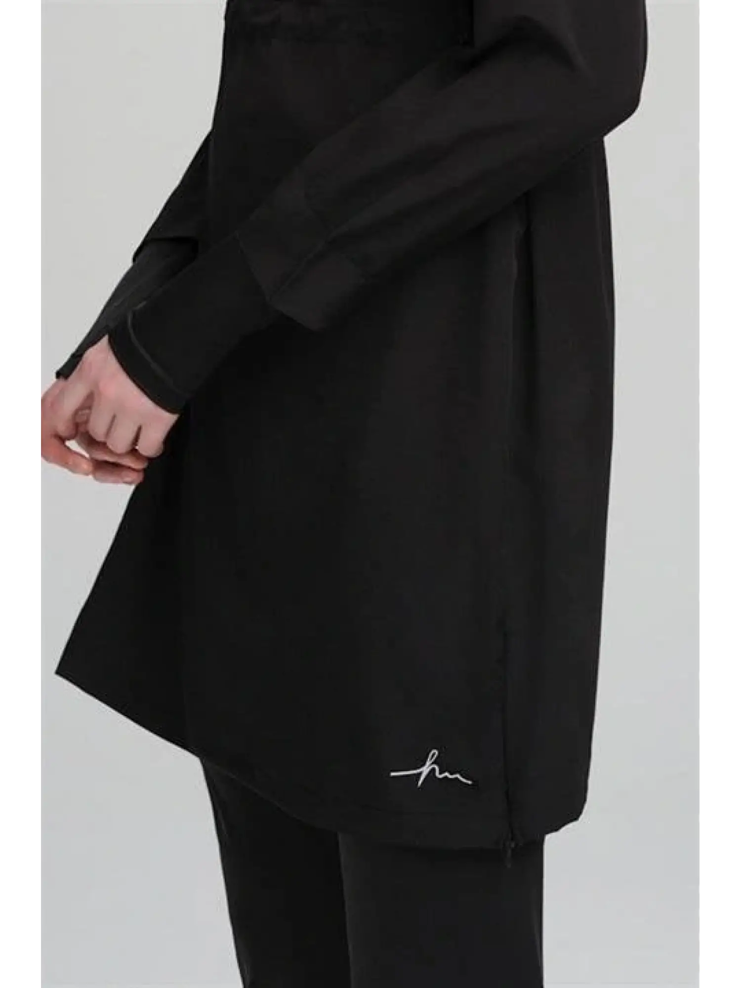 Haşema Esila Serisi 5 Parça Jileli Siyah Tam Tesettür Mayo Takımı HSM2934