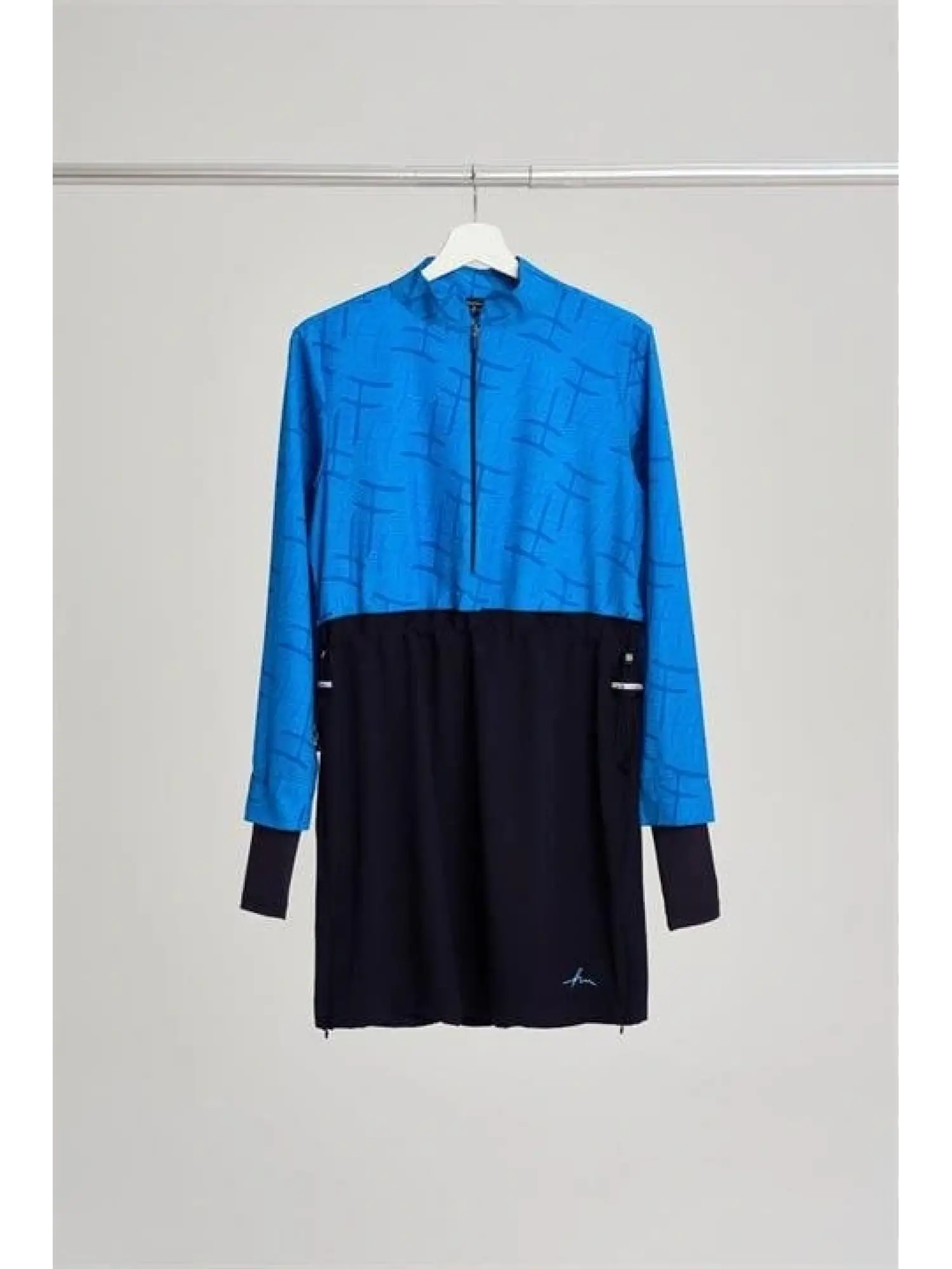 Haşema Esila Serisi Monogram Laci Tam Tesettür Tek Mayo Üstü HSM2934