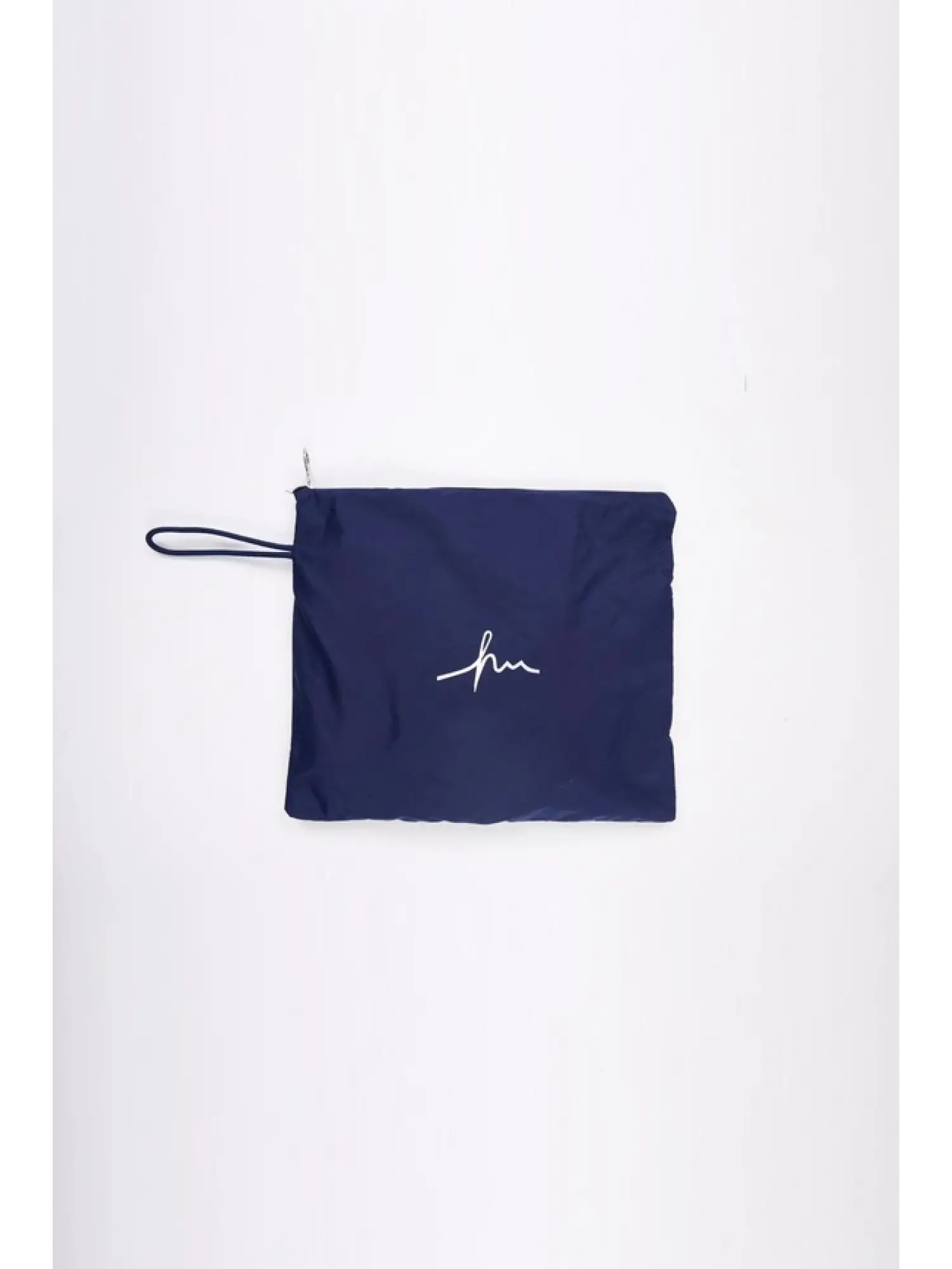 Haşema Fermuarlı Lacivert Esnek Dokuma 5 Parça Yarı Kapalı Mayo Takımı HSM5011