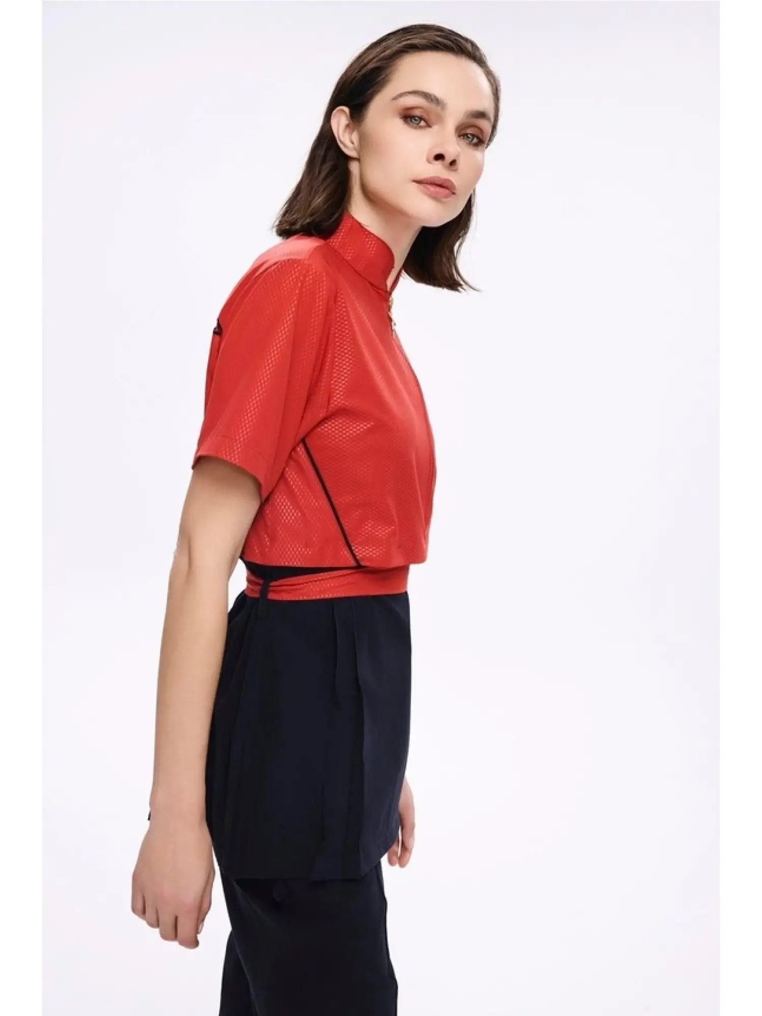 Haşema Kuşak Detaylı 5 Parça Yarı Kapalı Mayo Takımı HSM5046