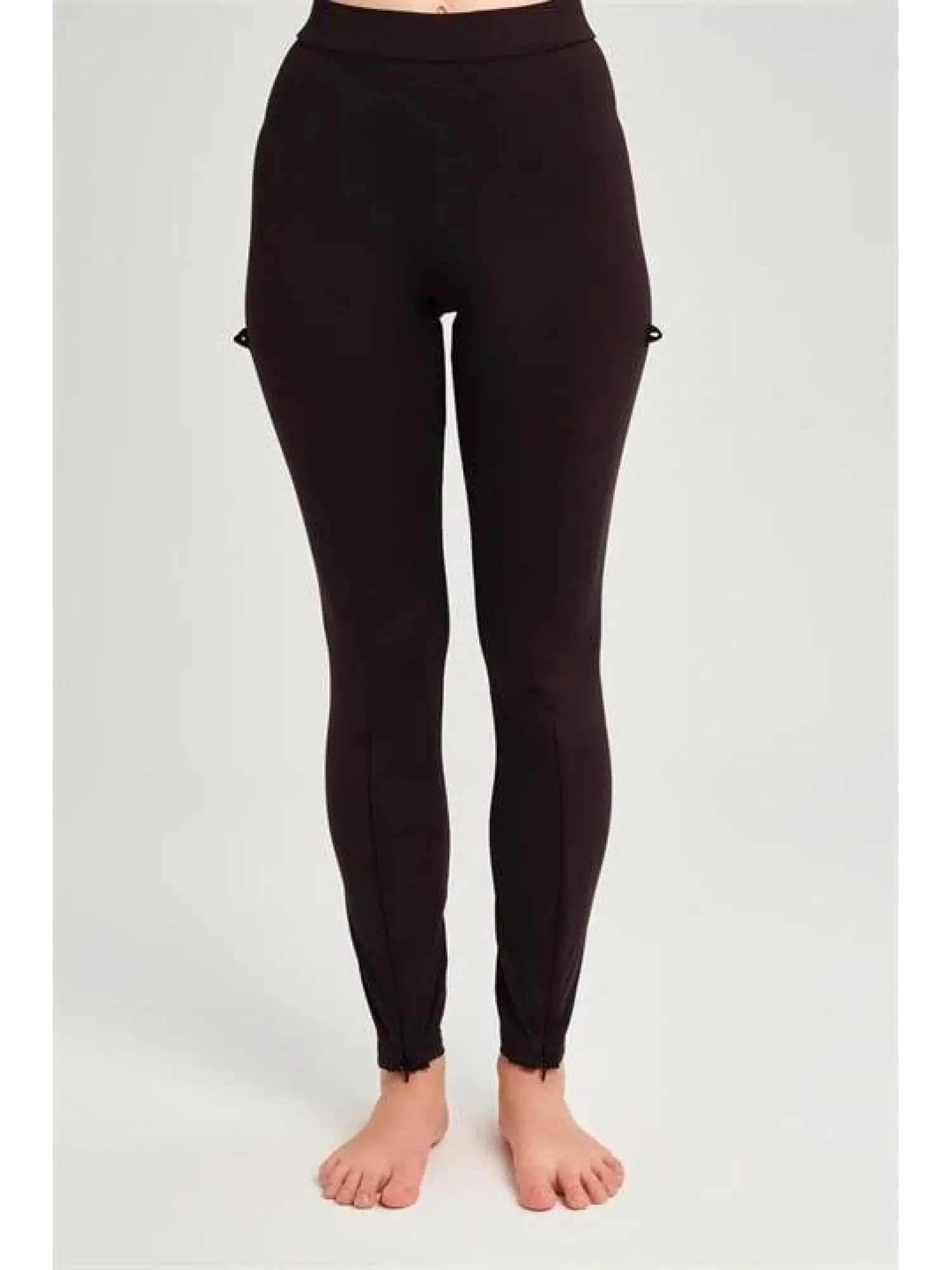 Haşema Paçası Fermuarlı Tayt HSM3069