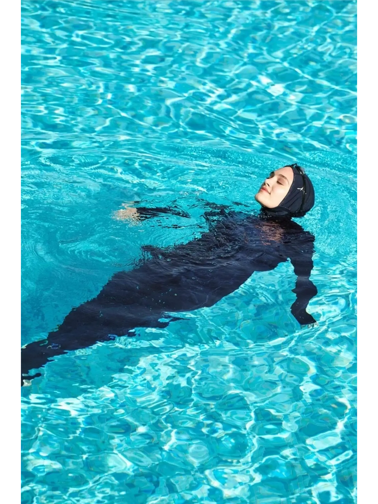 Haşema Performans H-Per Lacivert 6 Parça Tesettür Mayo HSM2020