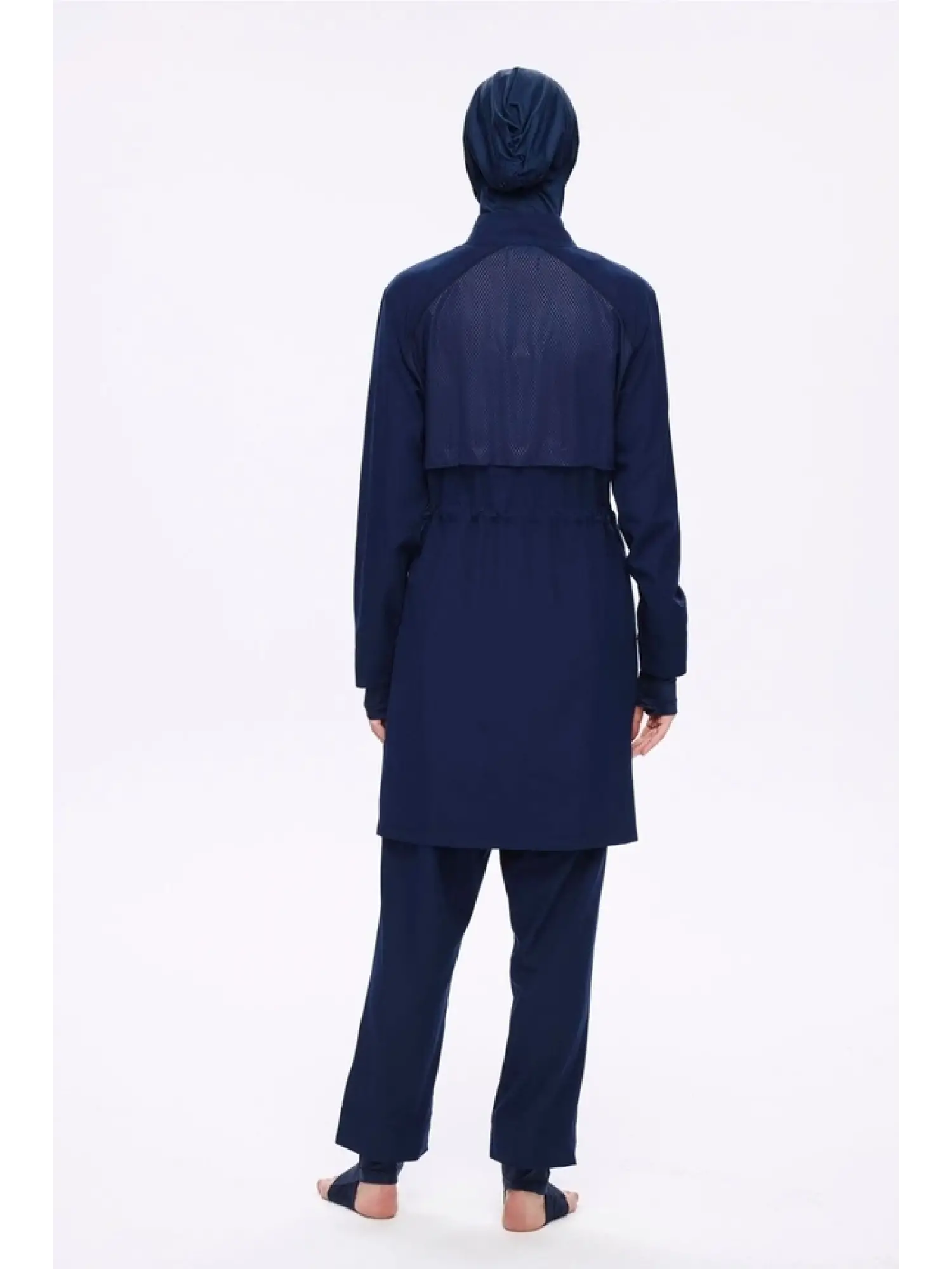 Haşema Performans H-Per Lacivert 6 Parça Tesettür Mayo HSM2020