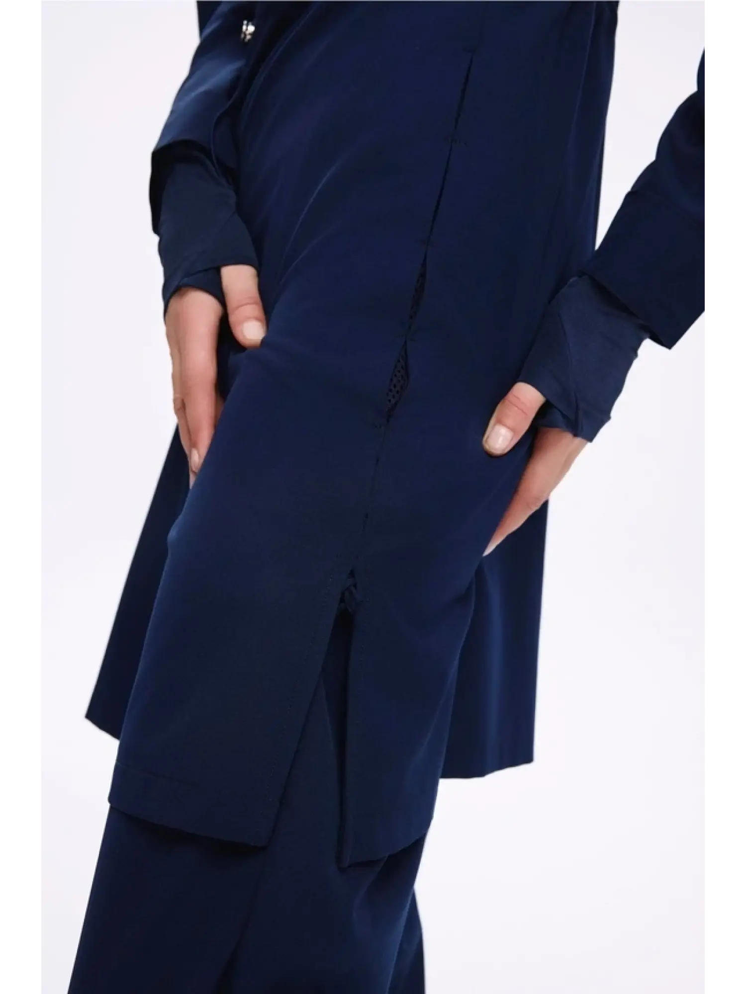 Haşema Performans H-Per Lacivert 6 Parça Tesettür Mayo HSM2020