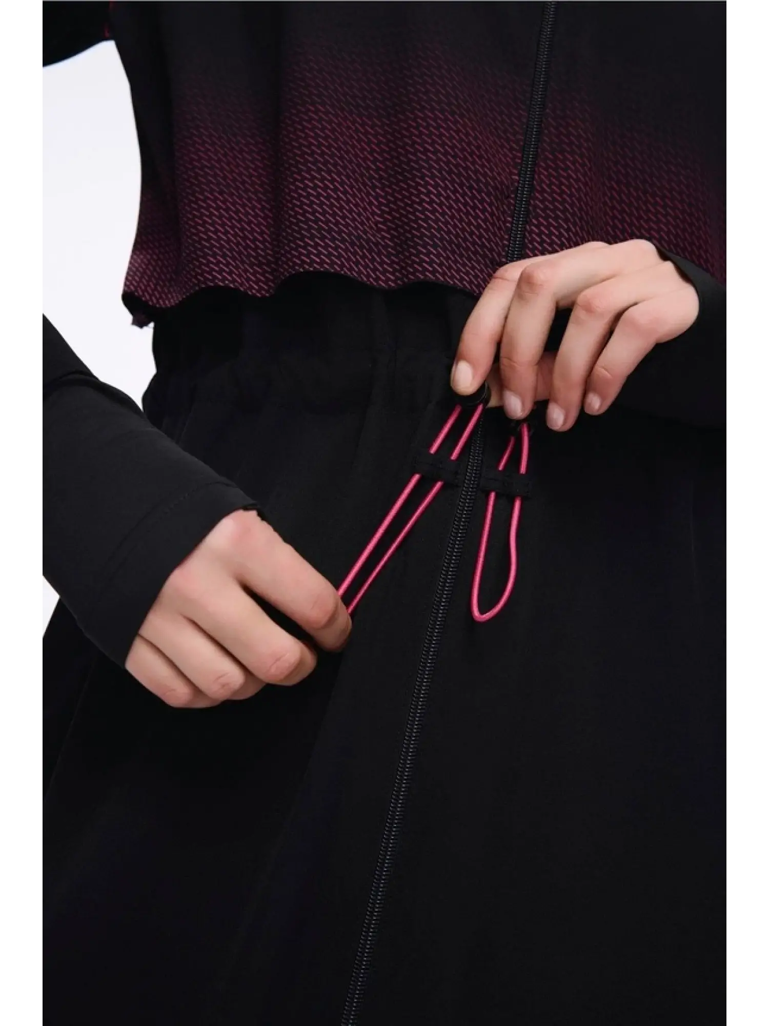 Haşema Tam Boy Siyah 5 Parça Tesettür Mayo Takımı HSM5048