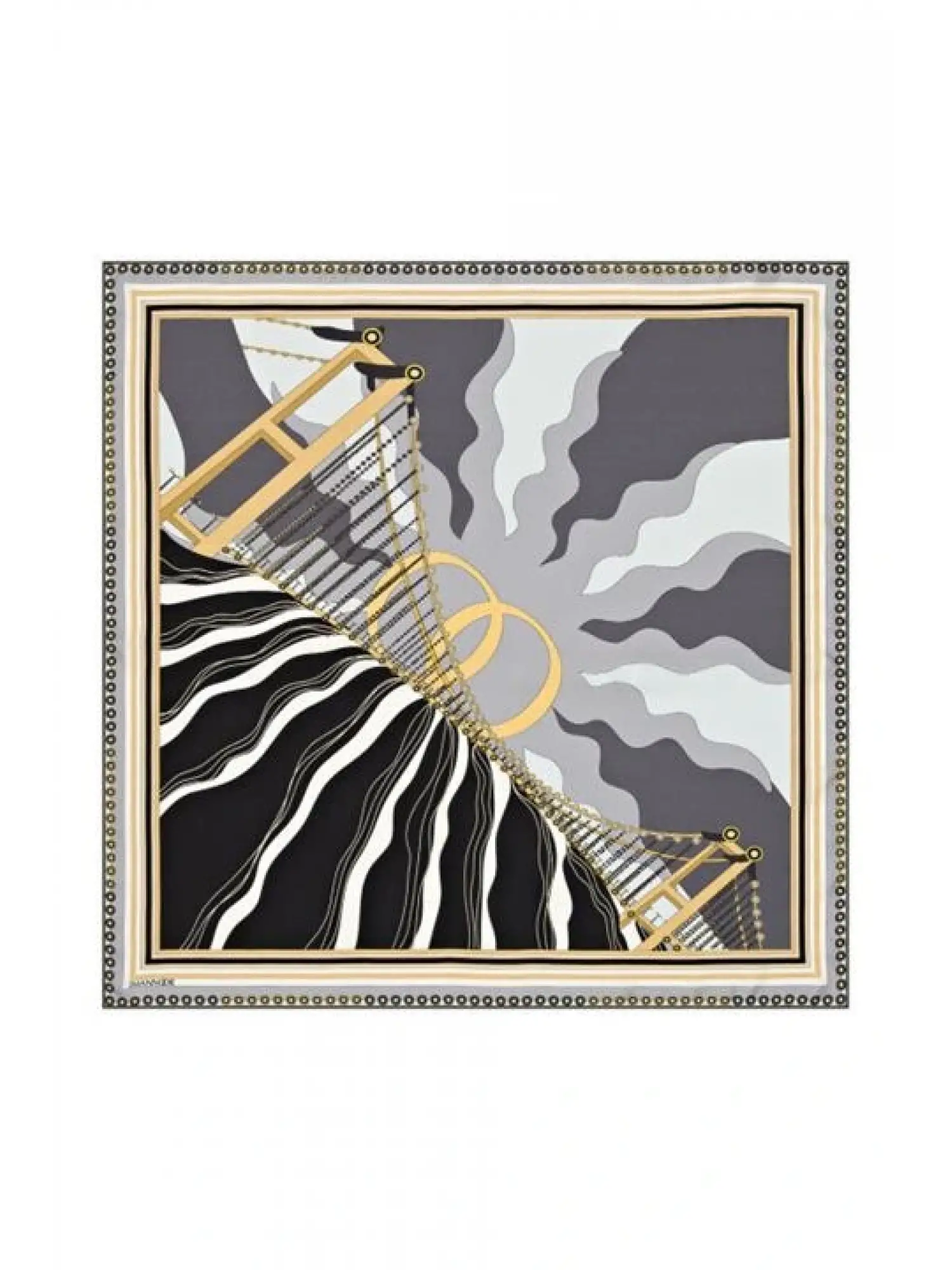 İmannoor Köprü Tivil İpek Eşarp 90x90 23Y1004