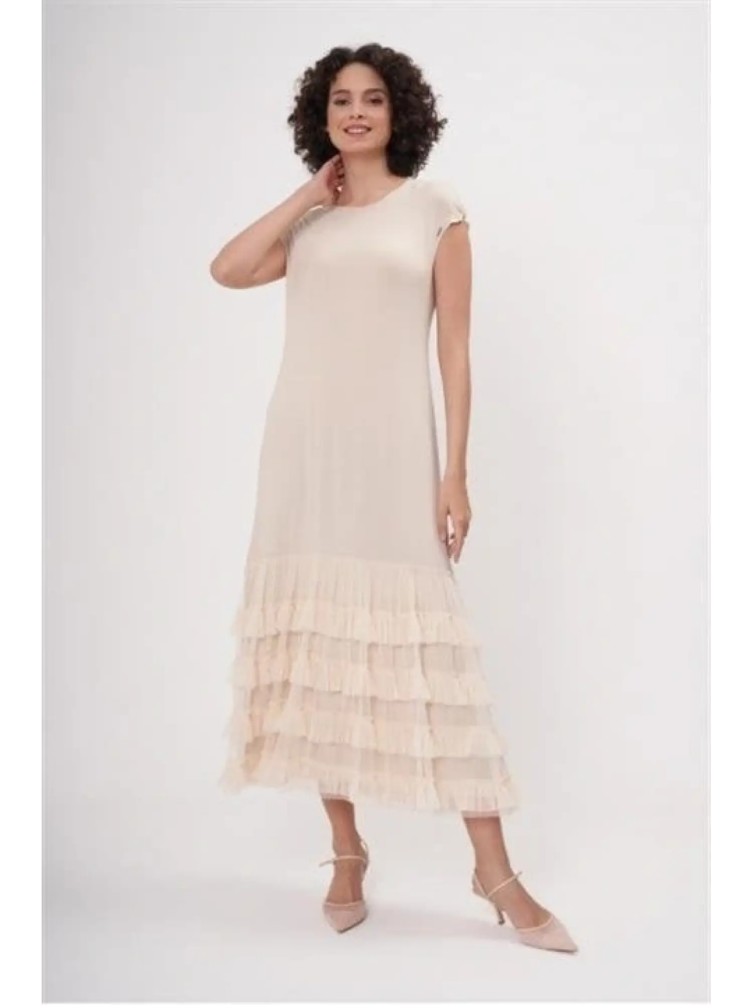 İnvee Altı Tütülü O Kol Uzun İçlik / Astar 6308