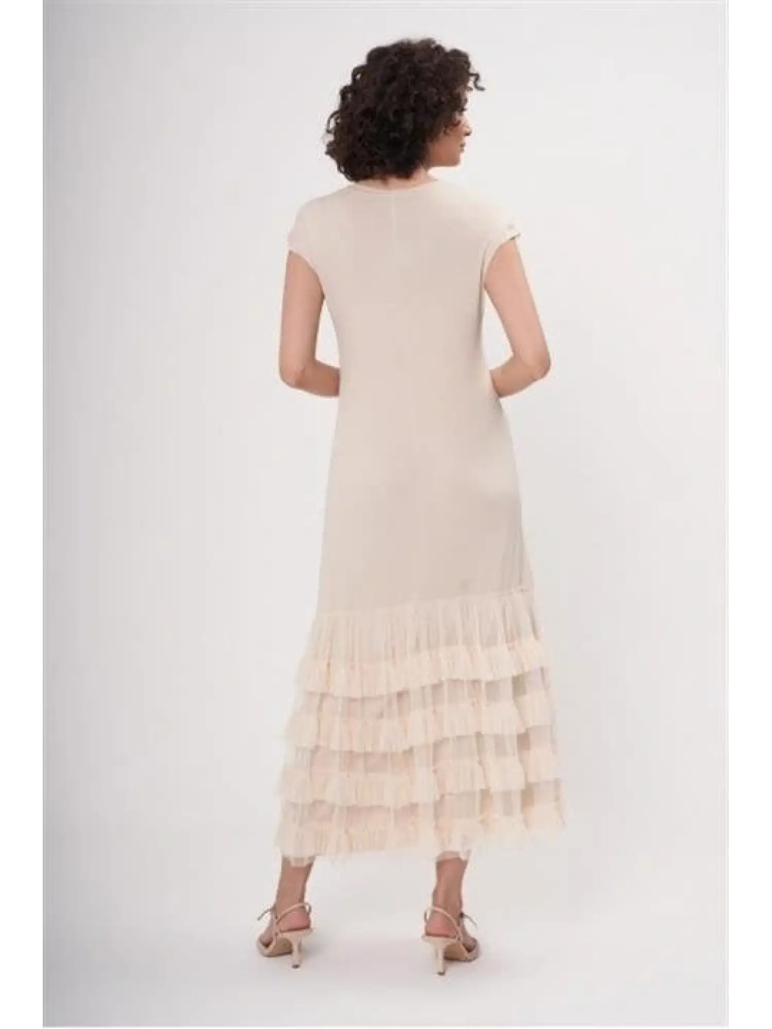 İnvee Altı Tütülü O Kol Uzun İçlik / Astar 6308