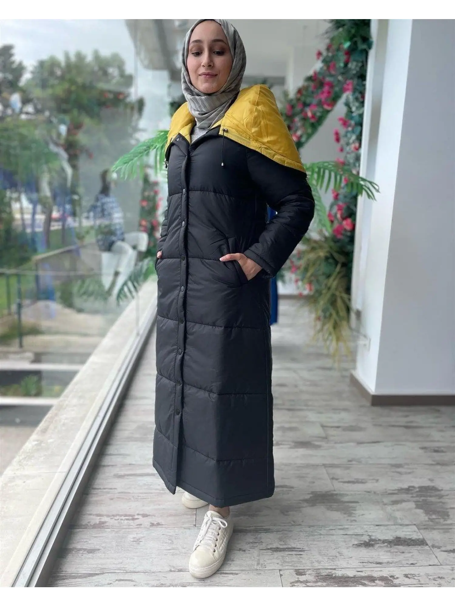 İNVEE ASTARLI ŞİŞME MONT (6681)