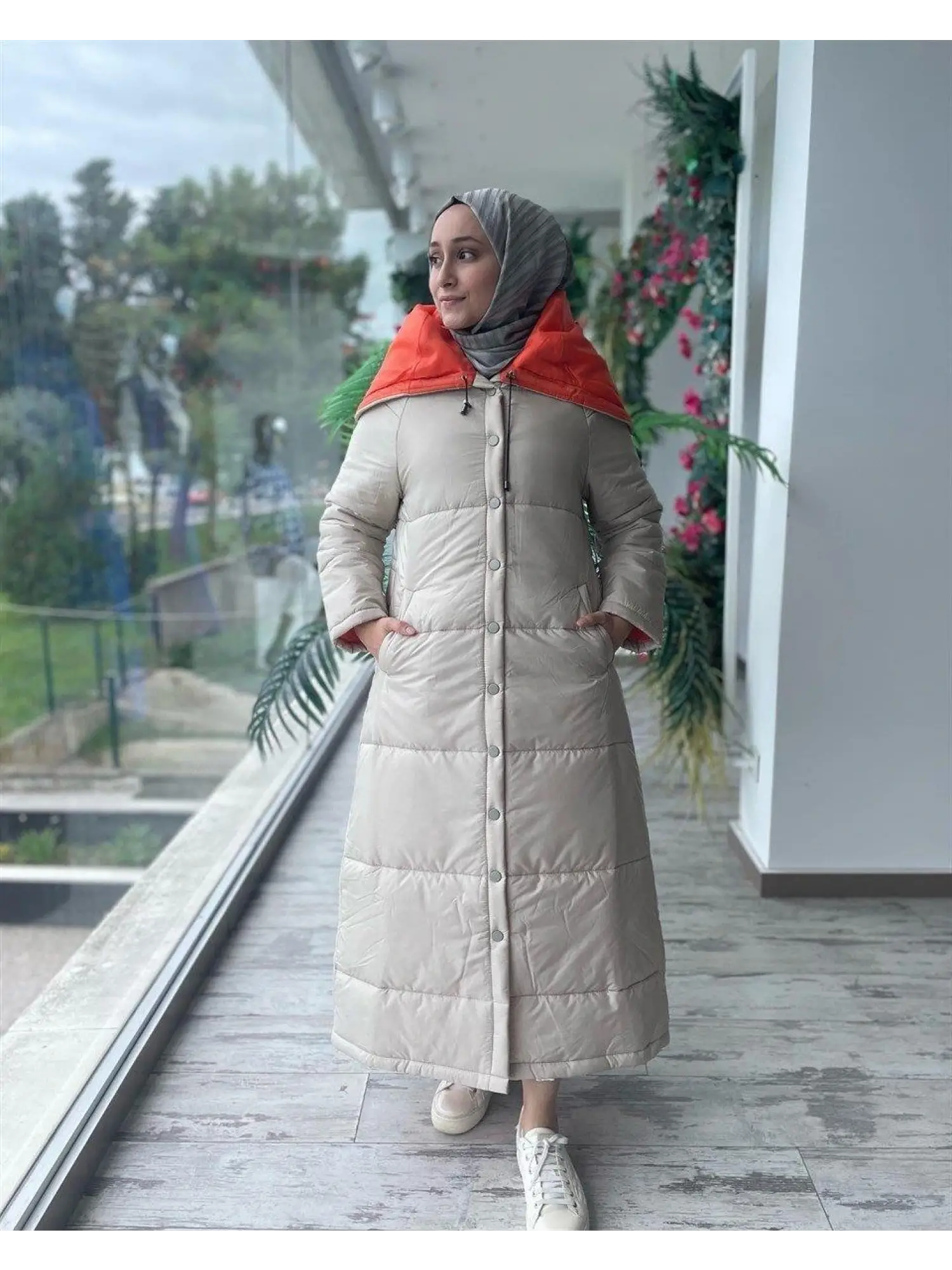 İNVEE ASTARLI ŞİŞME MONT (6681)