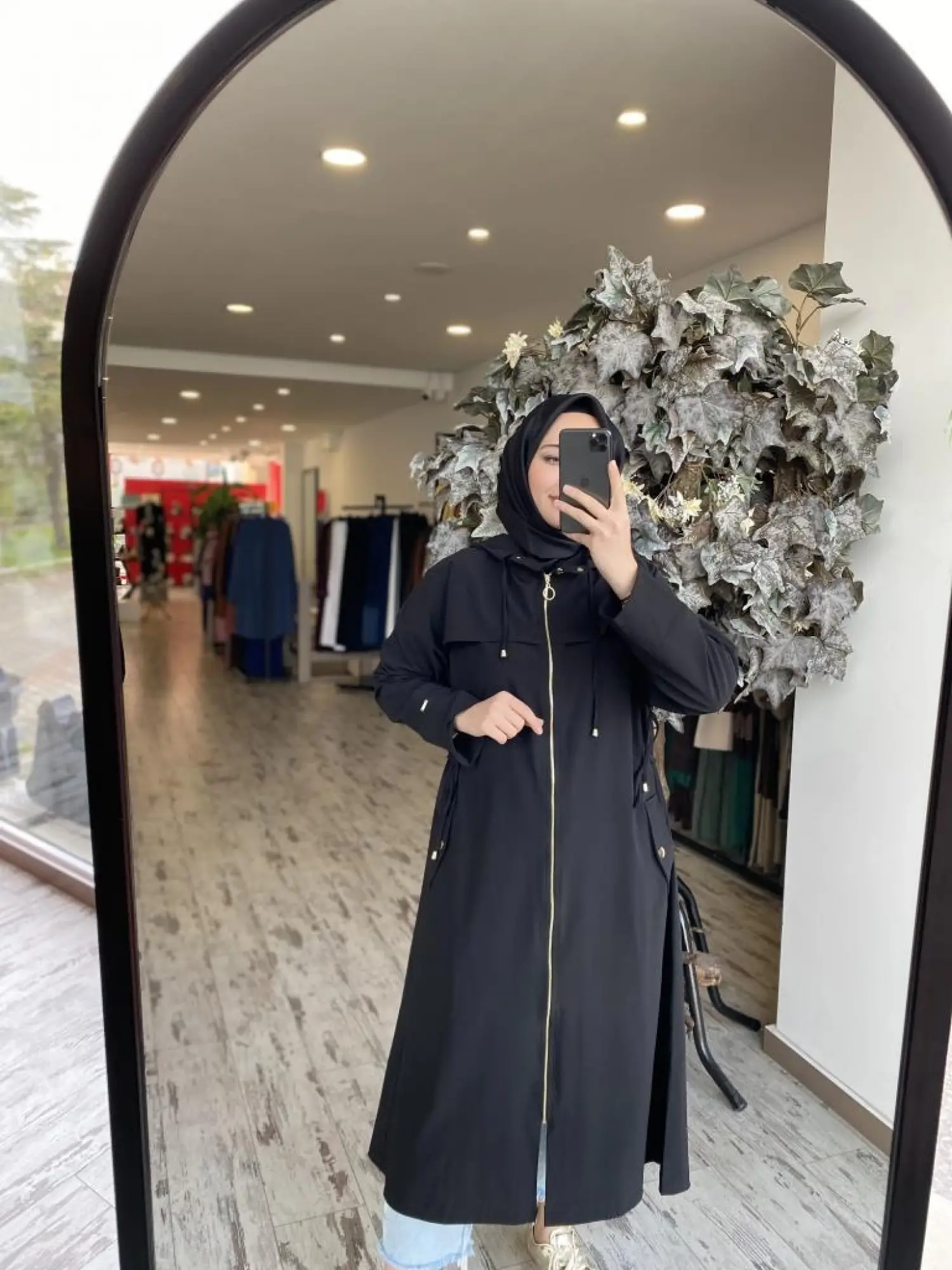 İnvee Belden Büzmeli Kapüşonlu Krınkıl Kap 6830