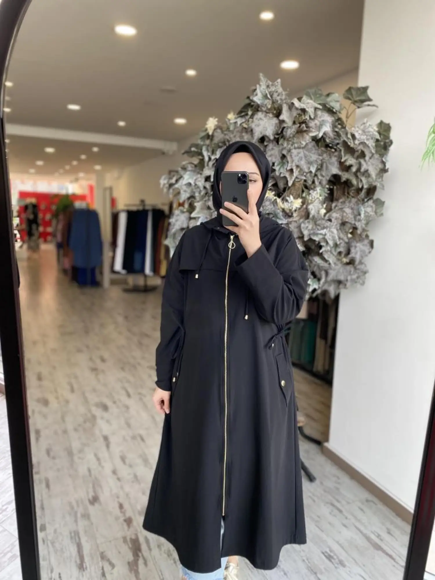 İnvee Belden Büzmeli Kapüşonlu Krınkıl Kap 6830