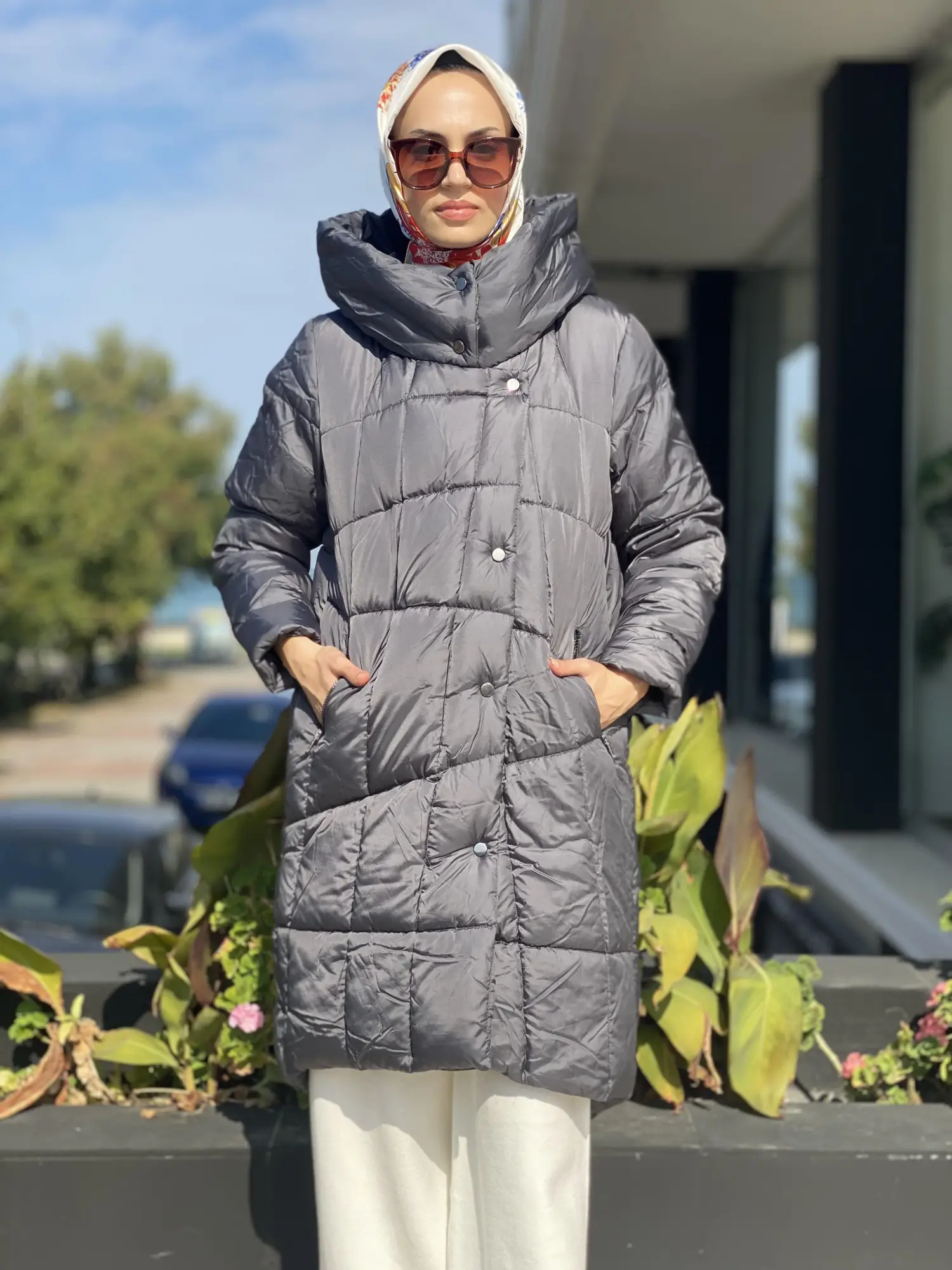 İnvee Çantalı Şişme Mont 6864