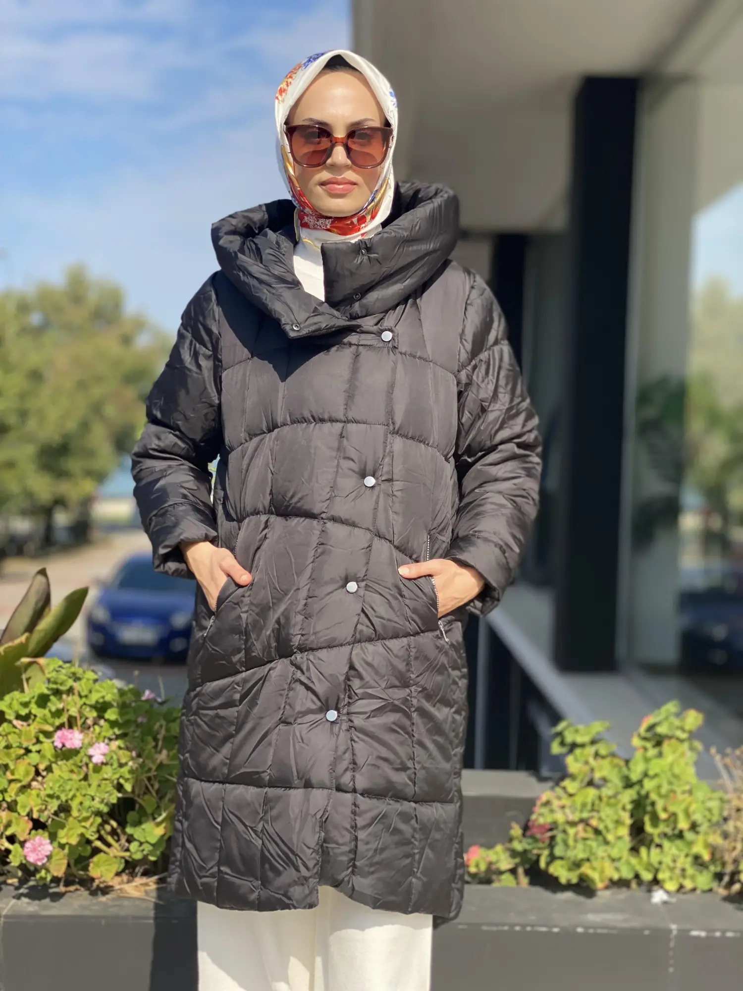 İnvee Çantalı Şişme Mont 6864