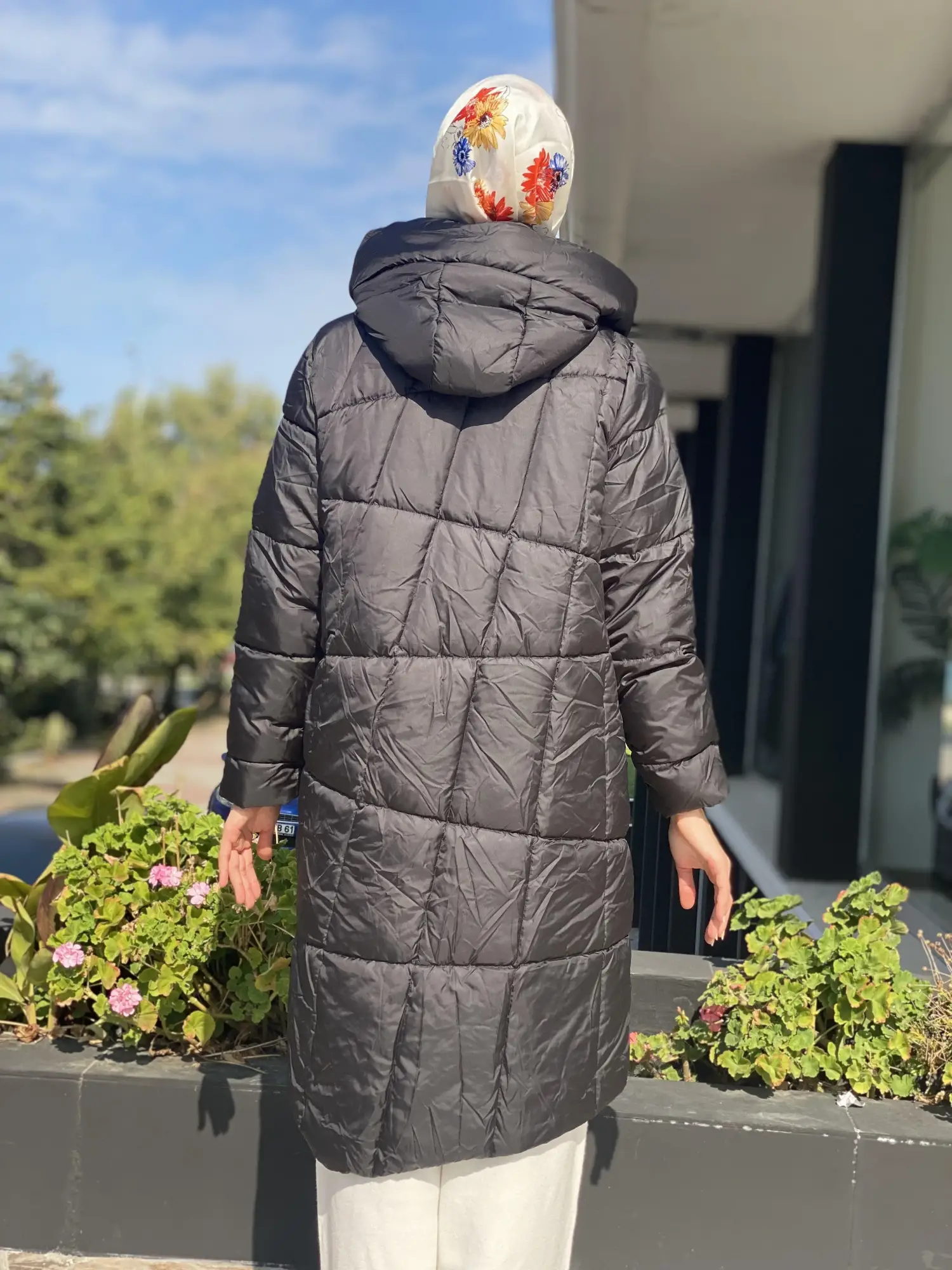 İnvee Çantalı Şişme Mont 6864