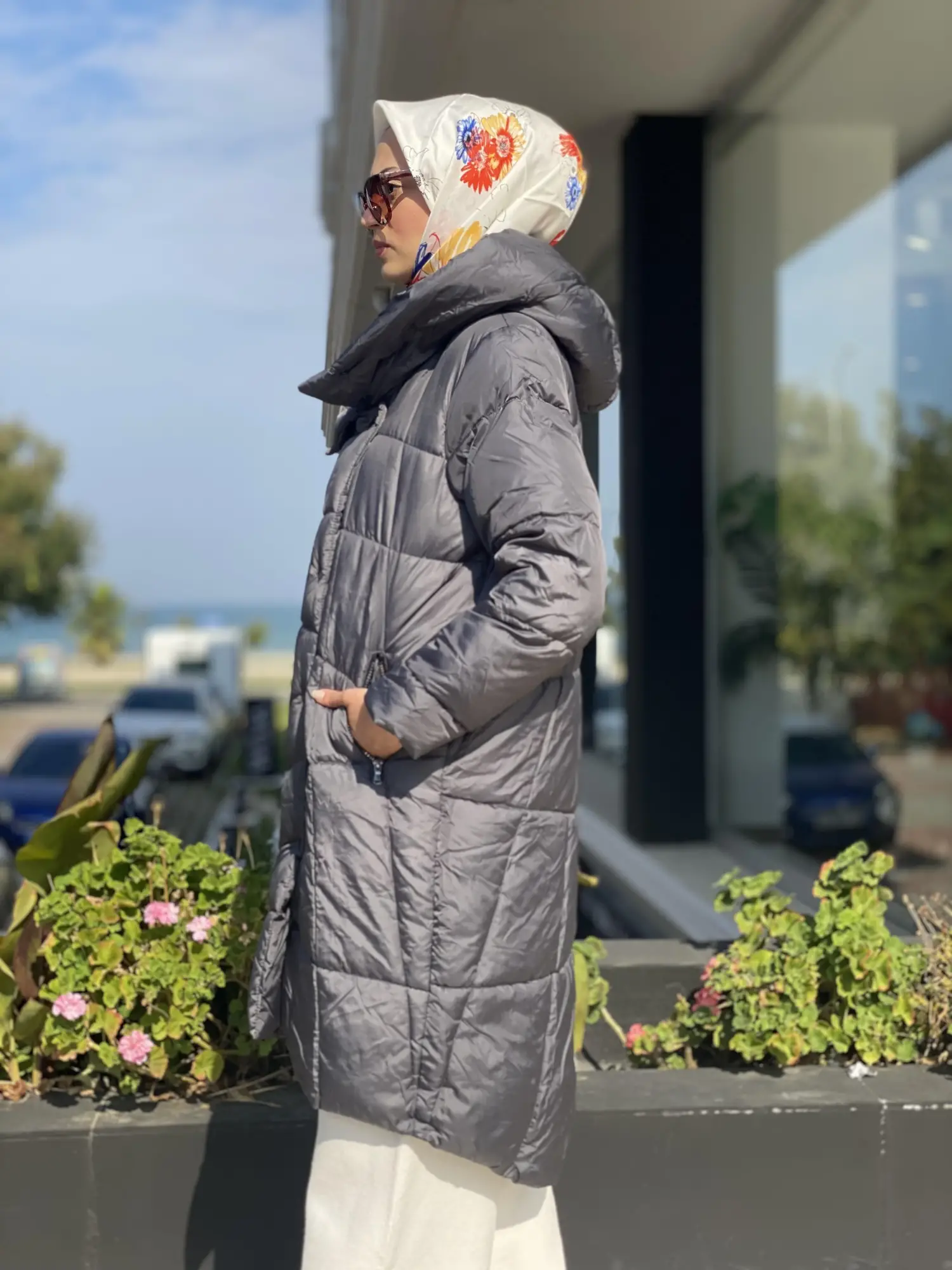 İnvee Çantalı Şişme Mont 6864