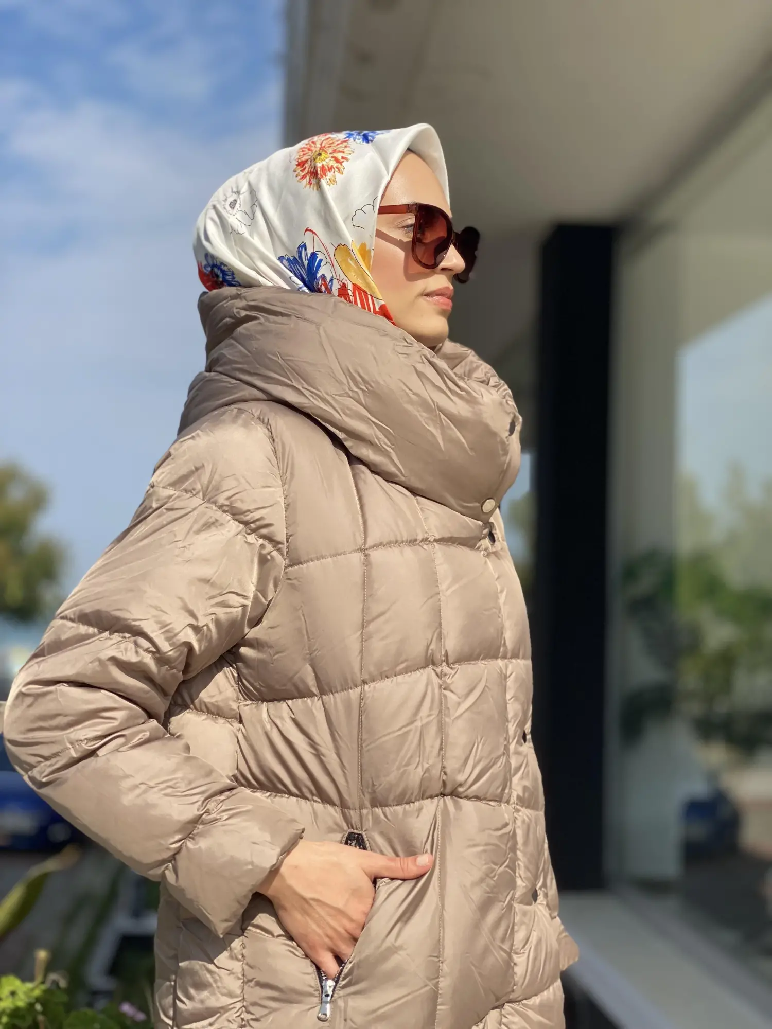 İnvee Çantalı Şişme Mont 6864