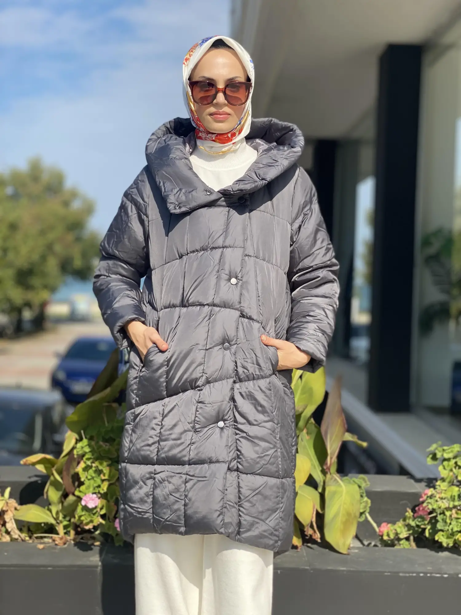 İnvee Çantalı Şişme Mont 6864