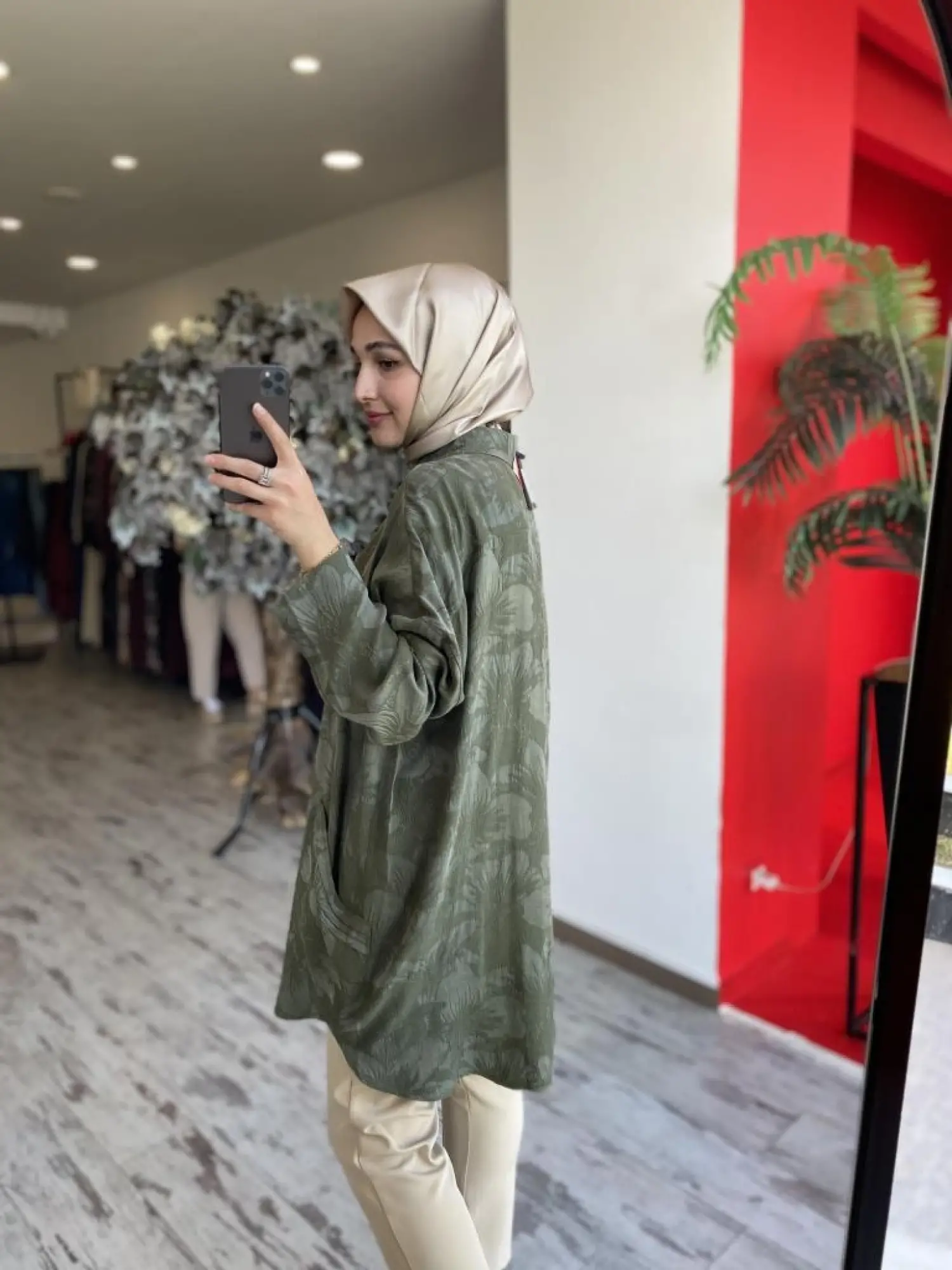 İnvee Çiçek Desenli Tunik 7109