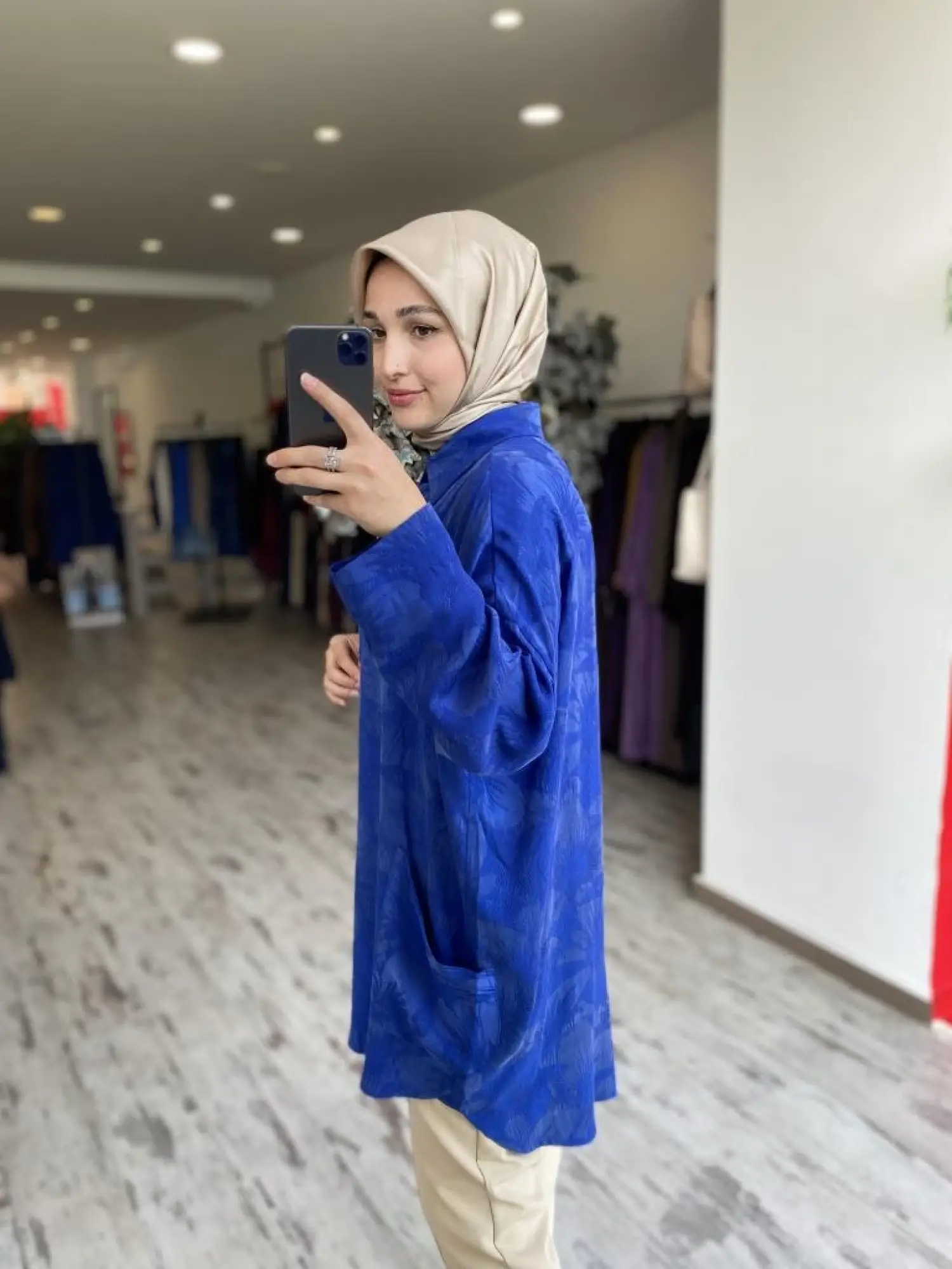 İnvee Çiçek Desenli Tunik 7109