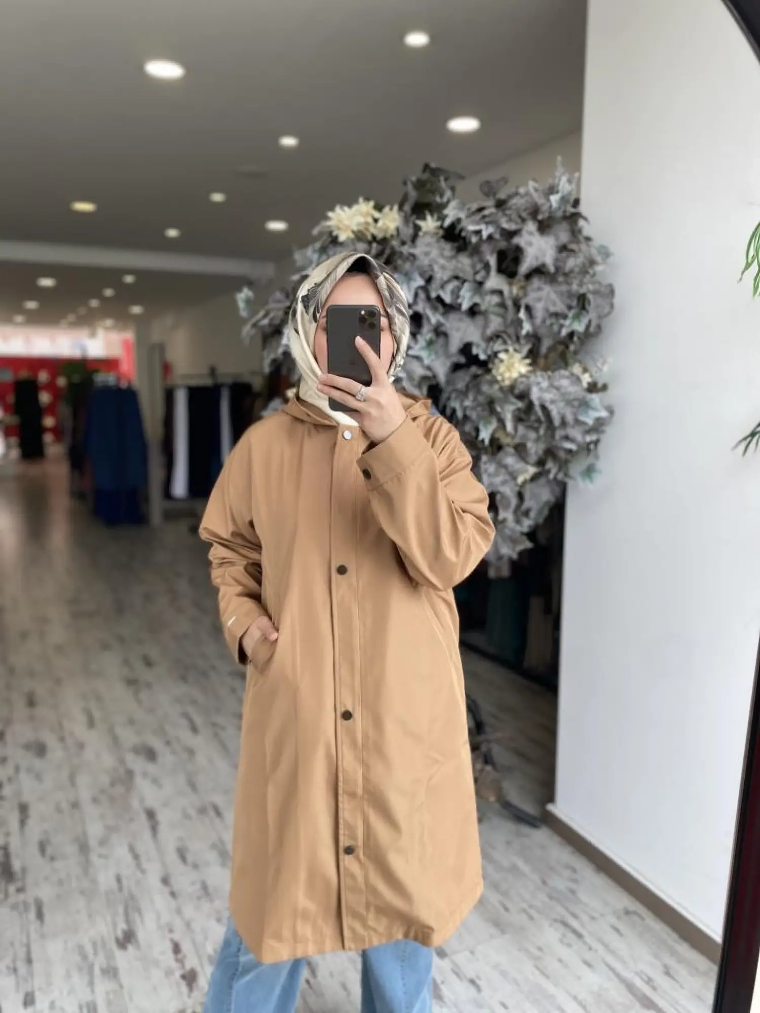 İnvee Çıtçıt ve Fermuar Detaylı Yağmurluk 7064