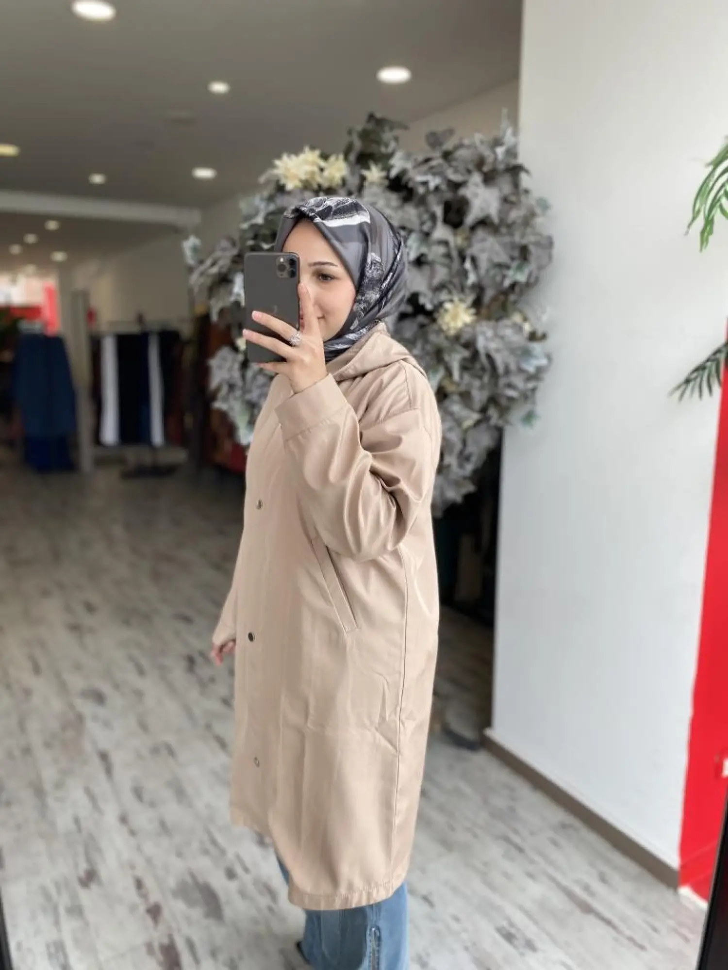 İnvee Çıtçıt ve Fermuar Detaylı Yağmurluk 7064