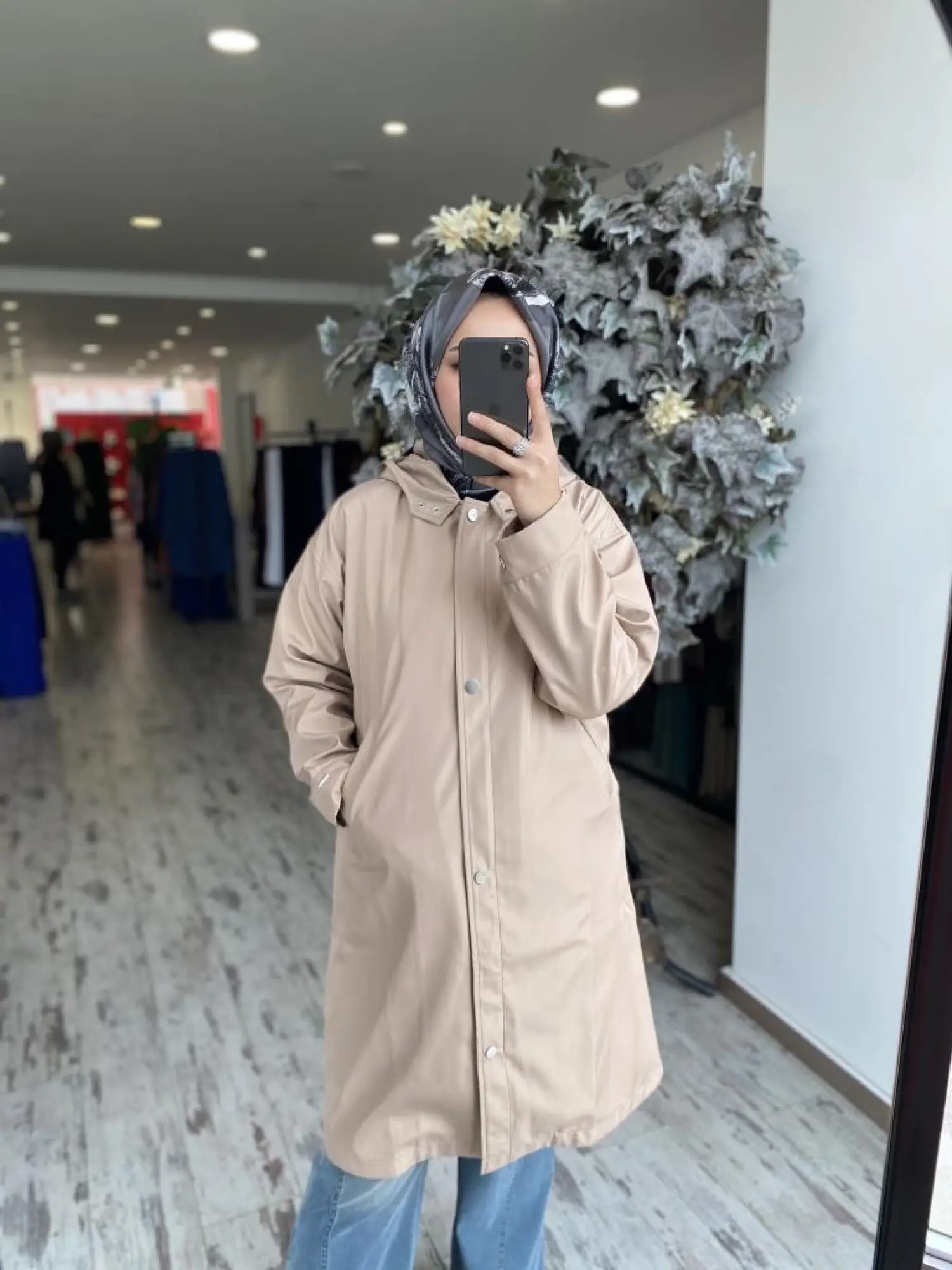 İnvee Çıtçıt ve Fermuar Detaylı Yağmurluk 7064