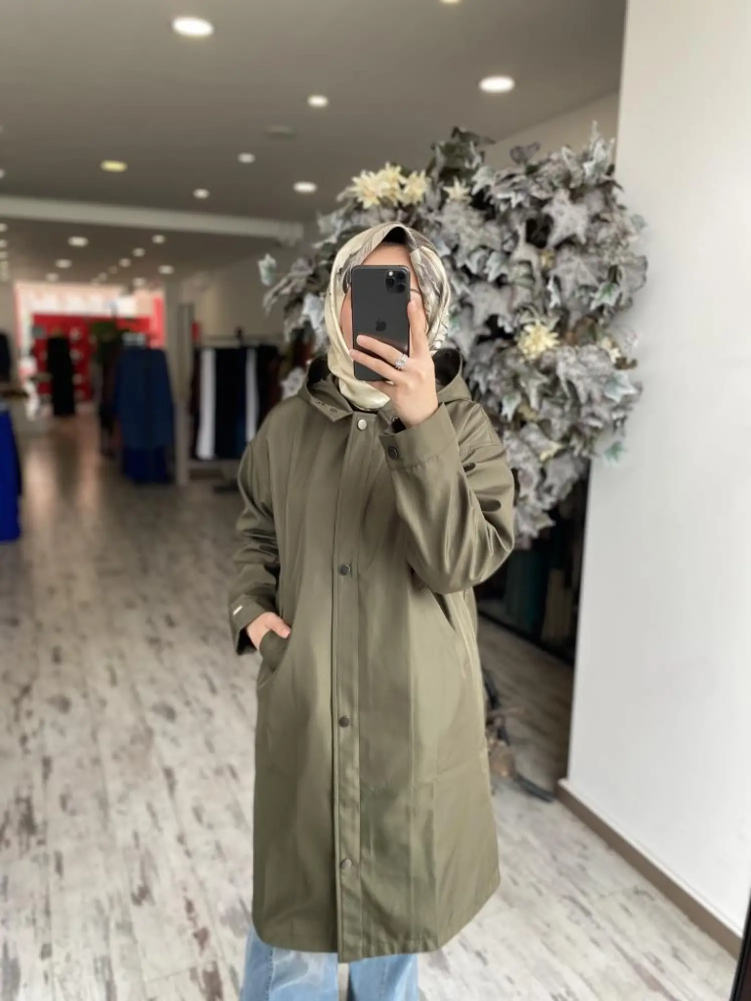 İnvee Çıtçıt ve Fermuar Detaylı Yağmurluk 7064