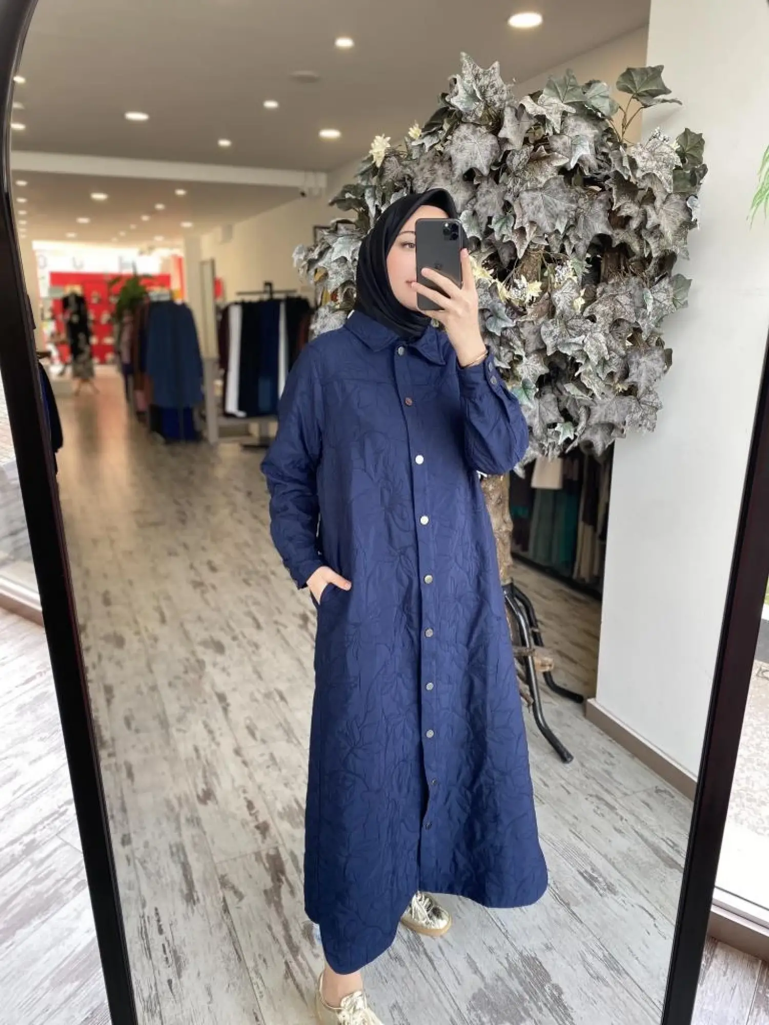 İnvee Çıtçıtlı Gömlek Yaka Kap 7039