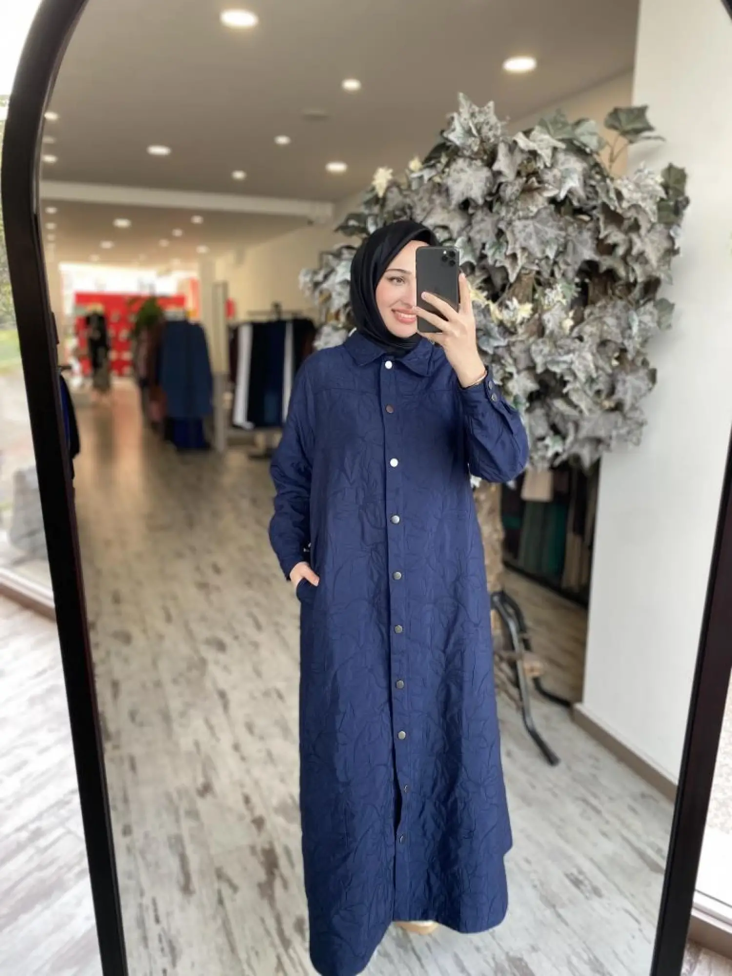 İnvee Çıtçıtlı Gömlek Yaka Kap 7039